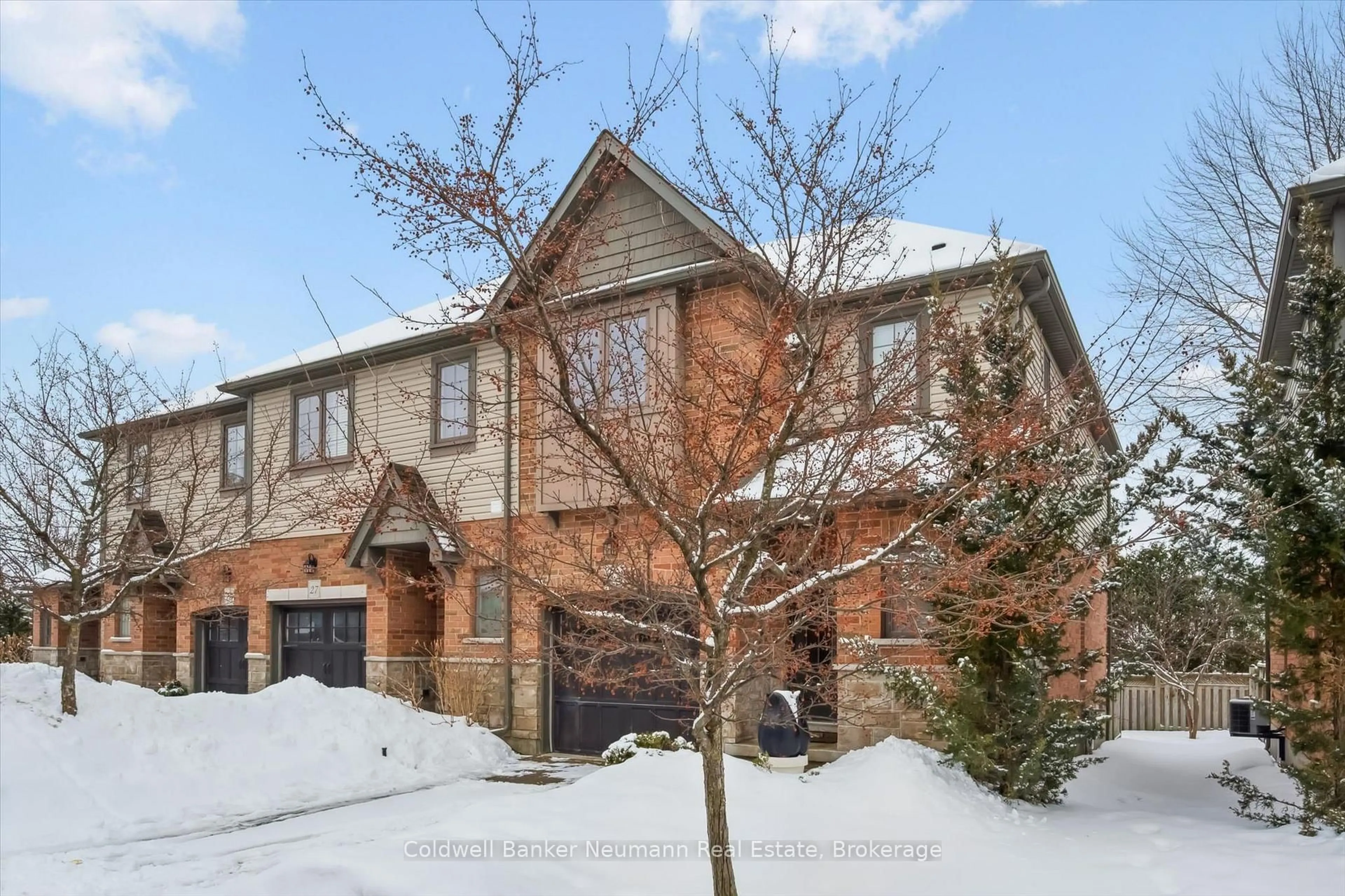 Home with brick exterior material, street for 146 Downey Rd #28, Guelph Ontario N1C 0A2