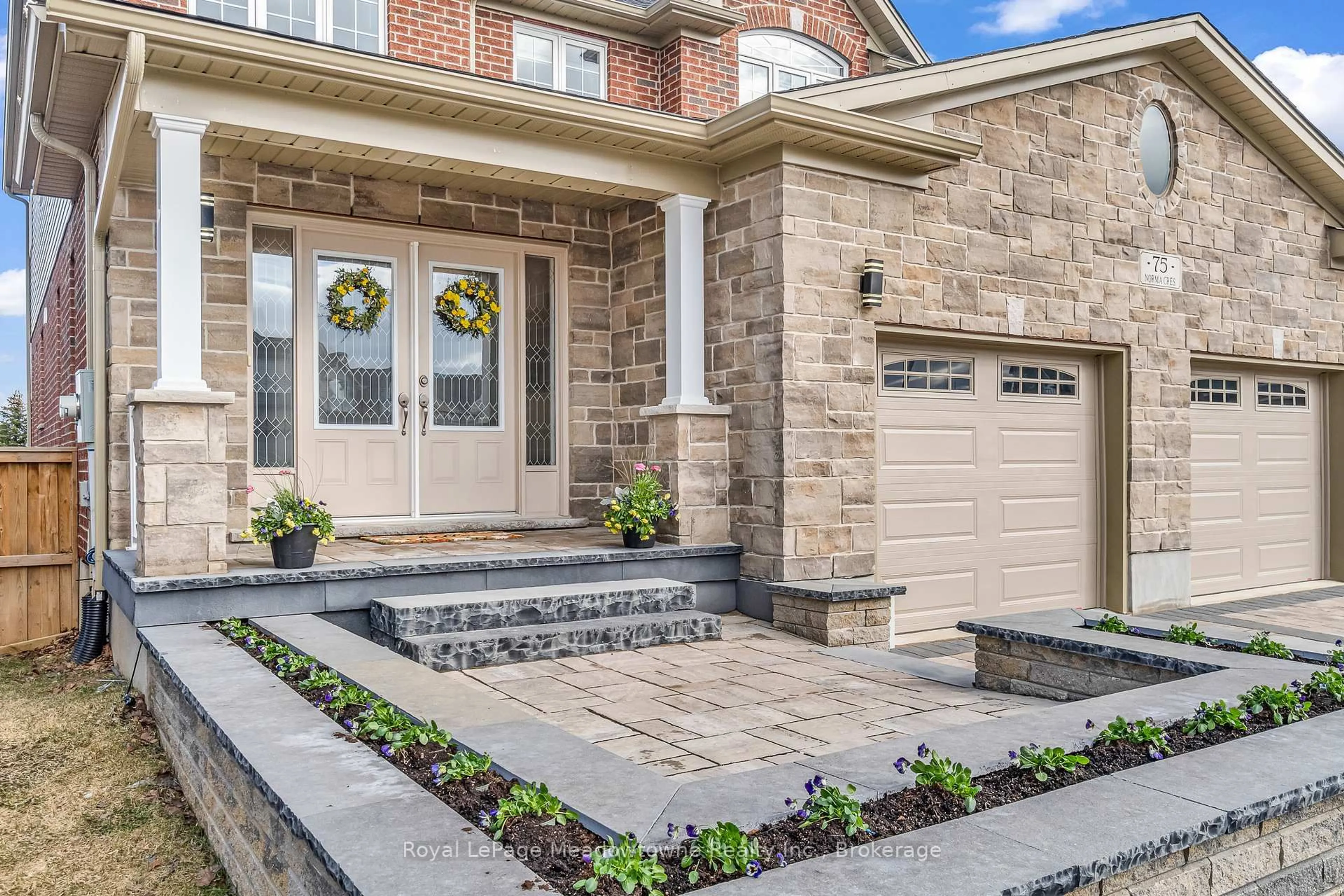 Home with brick exterior material, street for 75 Norma Cres, Guelph Ontario N1E 0K6