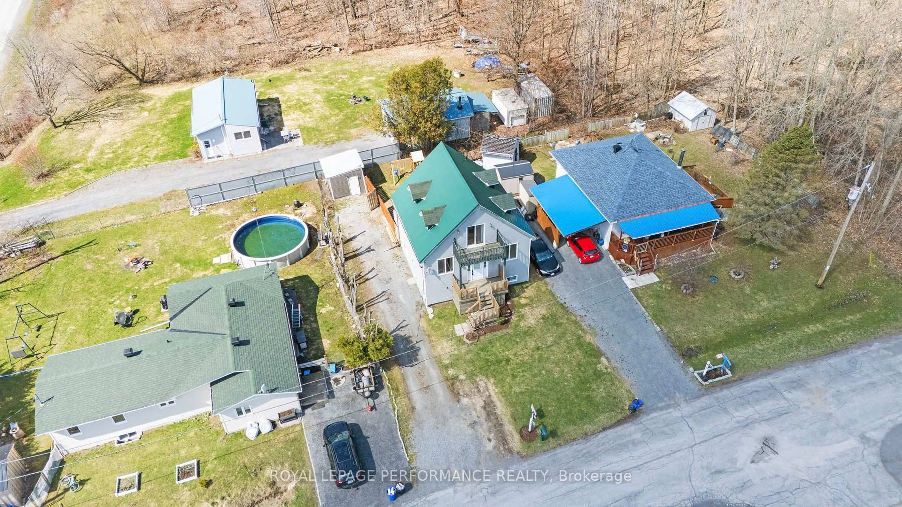 A pic from outside/outdoor area/front of a property/back of a property/a pic from drone, street for 861 Louis Ernest Rd, The Nation Ontario K0A 1M0