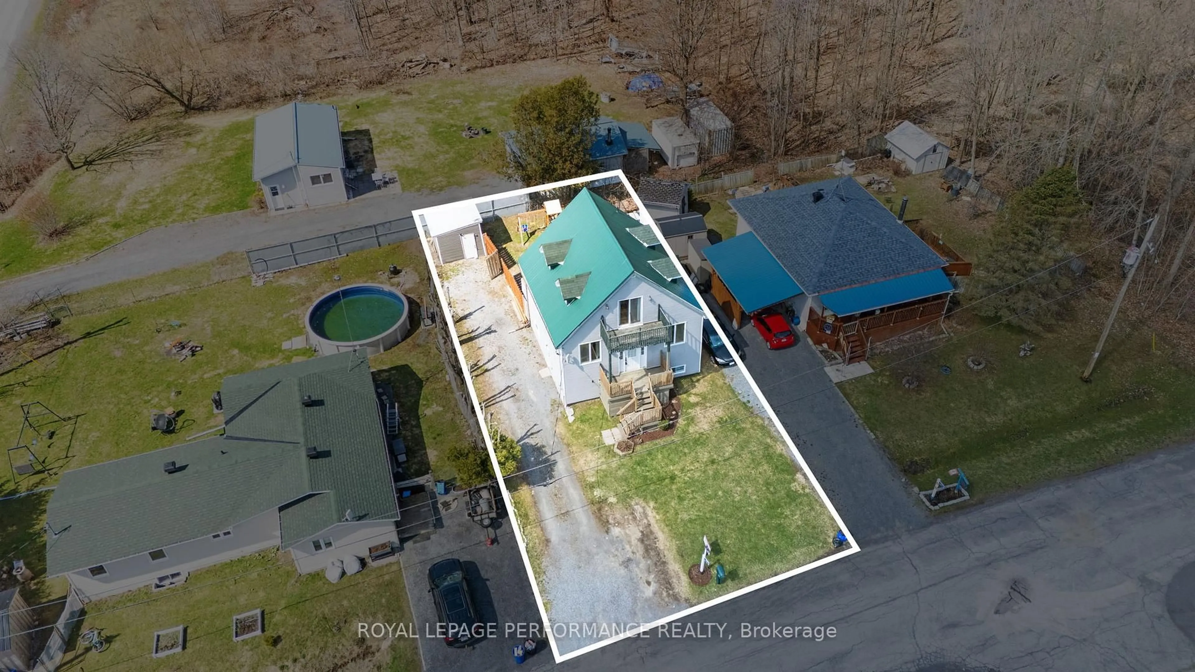 A pic from outside/outdoor area/front of a property/back of a property/a pic from drone, street for 861 Louis Ernest Rd, The Nation Ontario K0A 1M0