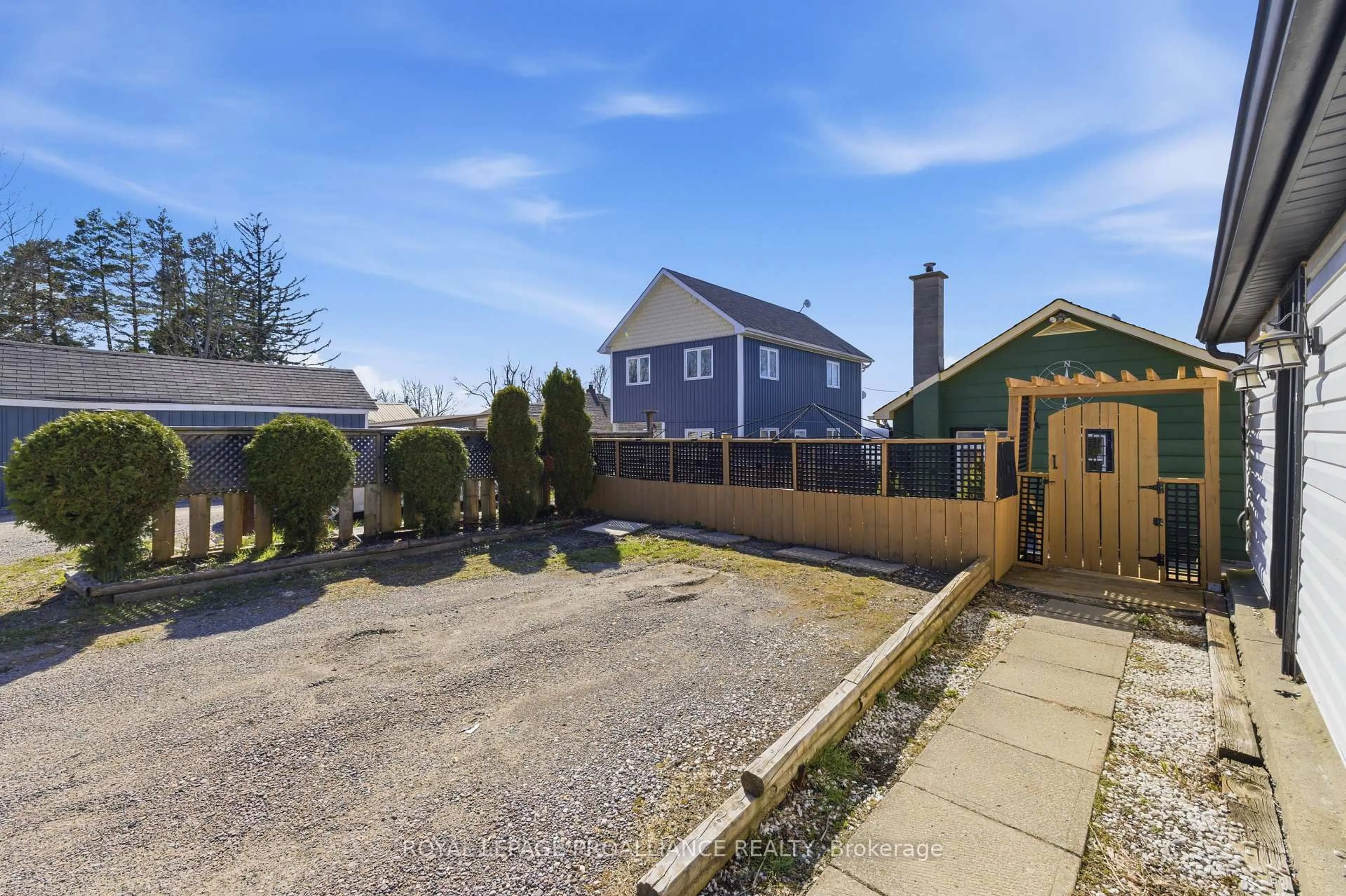 A pic from outside/outdoor area/front of a property/back of a property/a pic from drone, street for 5469 Lakeshore Dr, Hamilton Township Ontario K0K 2H0