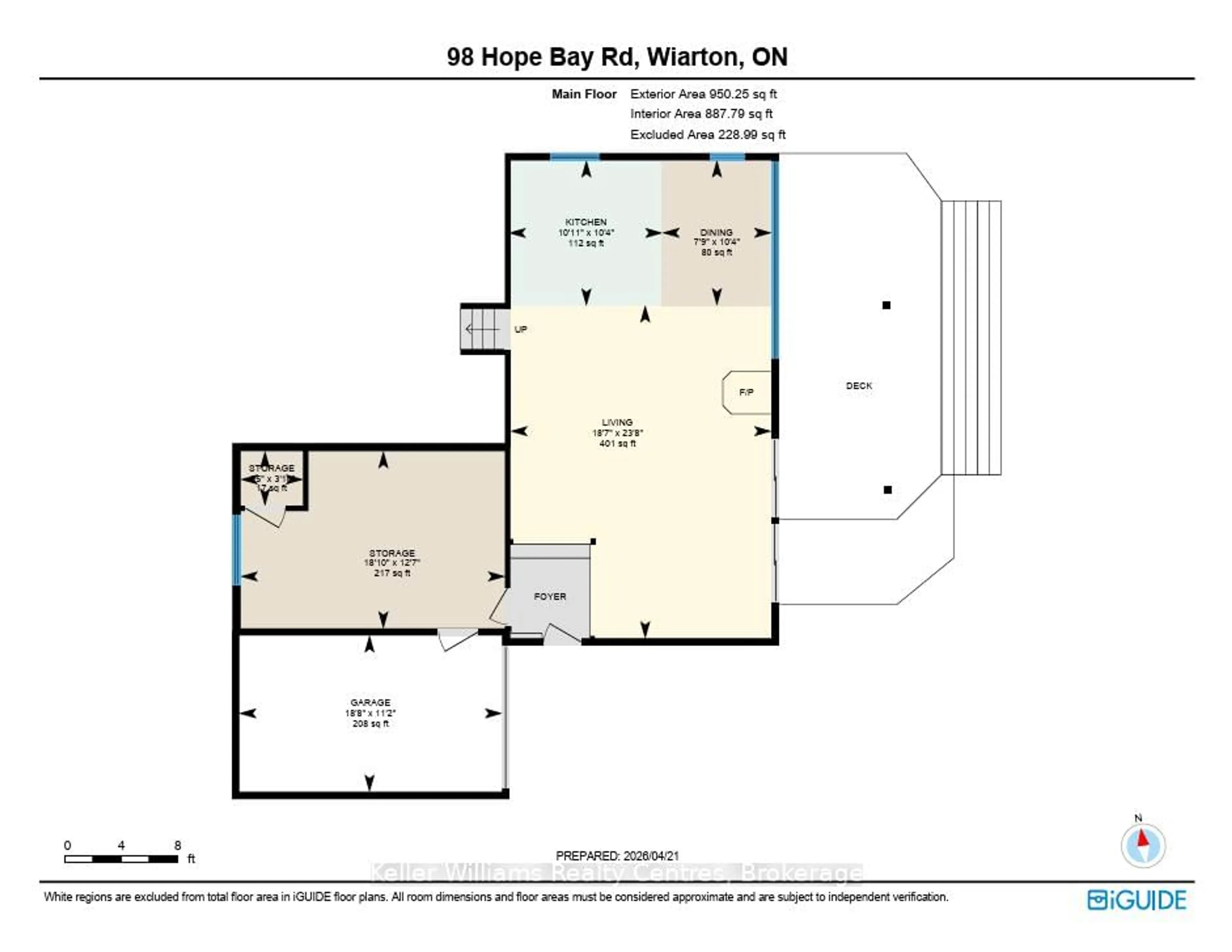 Floor plan for 98 Hope Bay Rd, South Bruce Peninsula Ontario N0H 2T0
