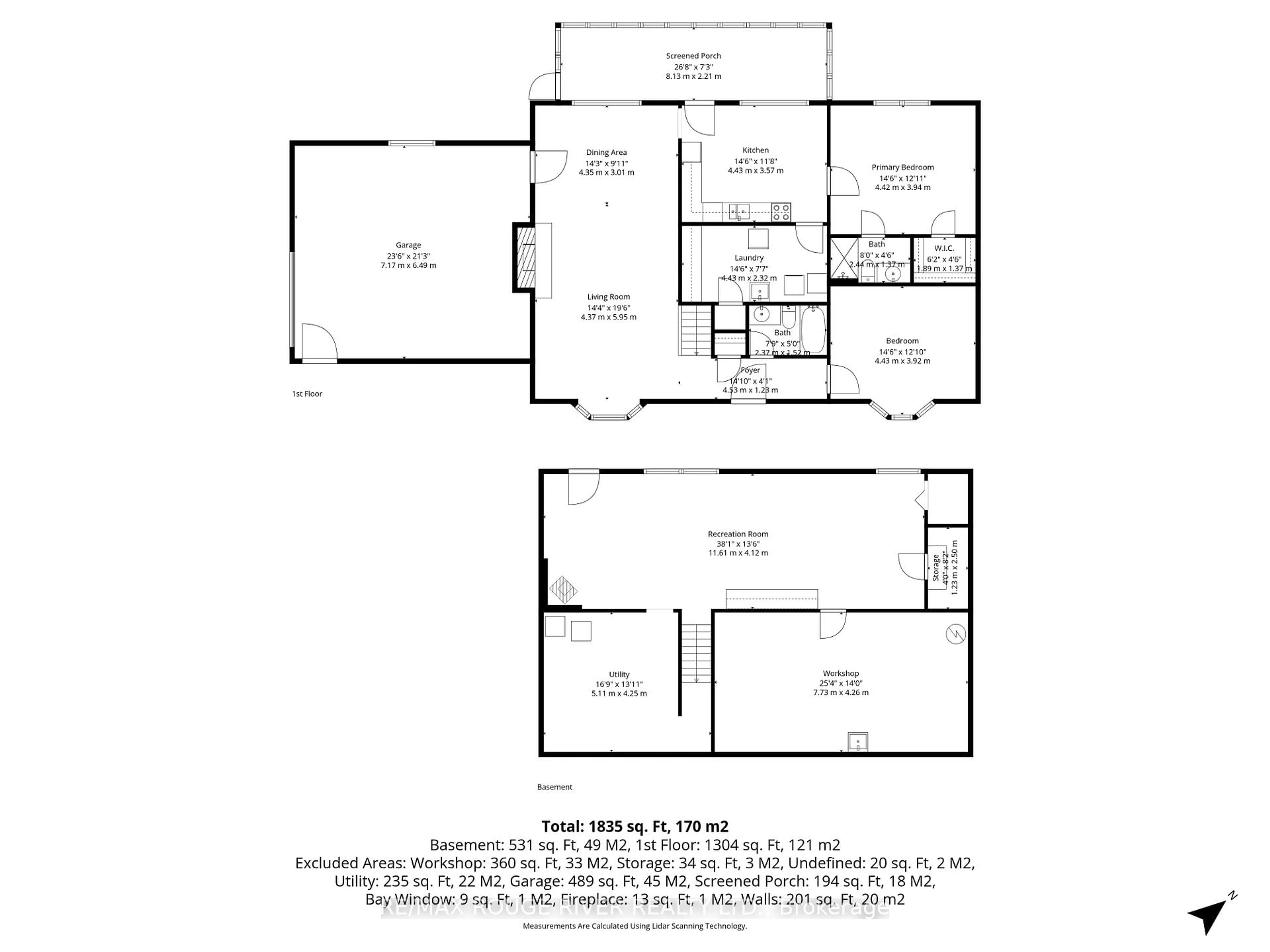 Floor plan for 1087 Lagoon Rd, Highlands East Ontario K0L 1C0