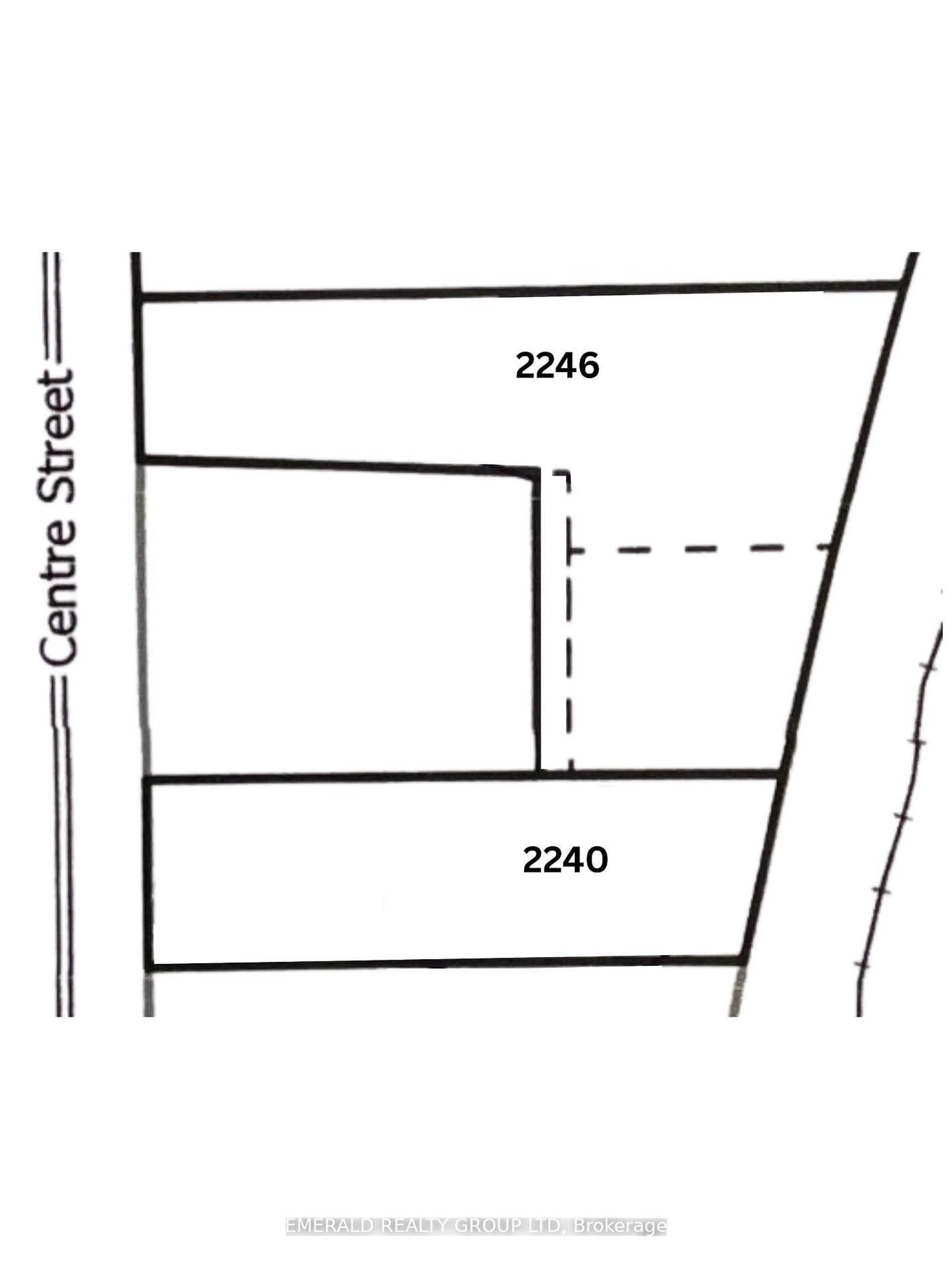 Picture of a map for 2240 Centre St, Thorold Ontario L2V 2J9