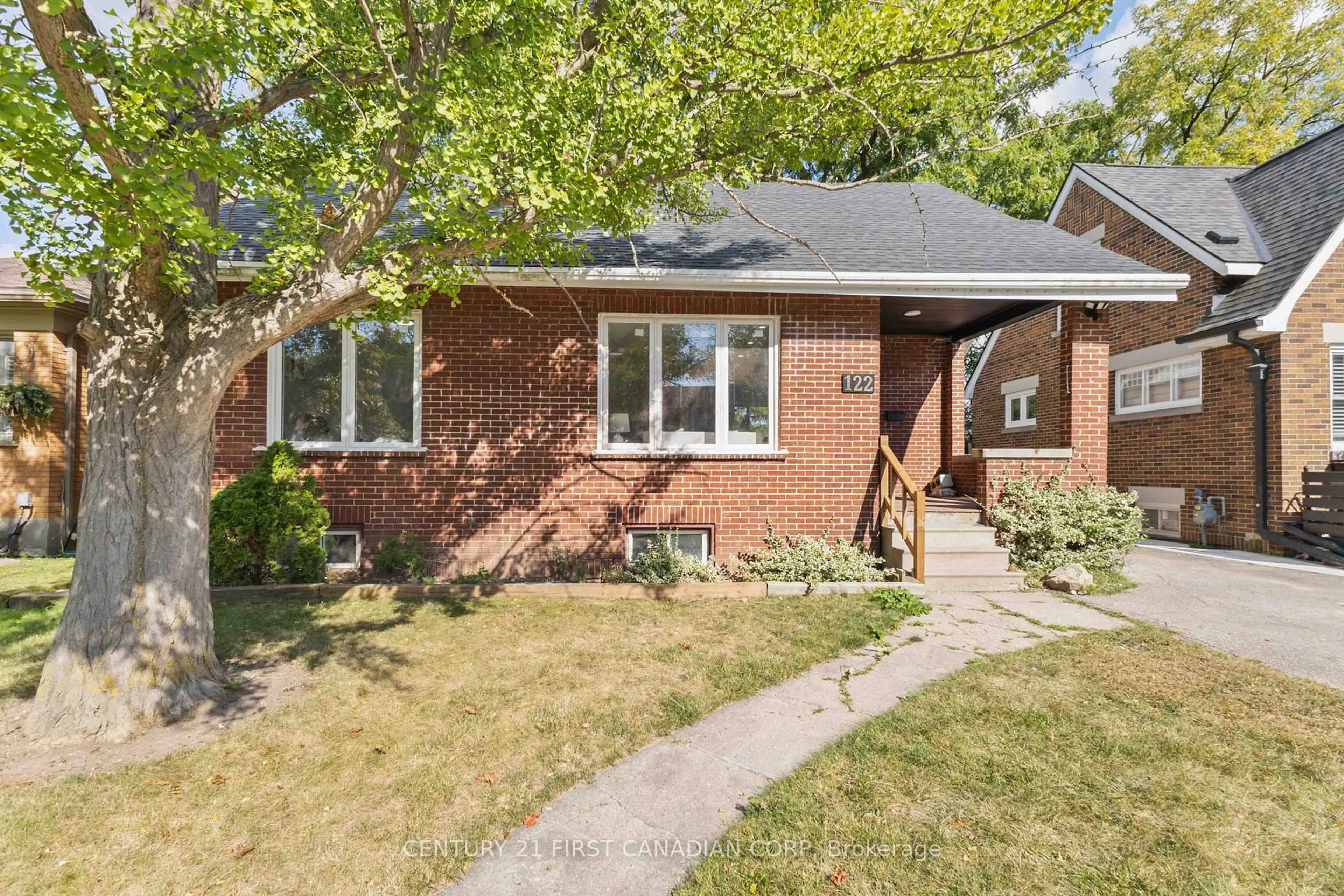Home with brick exterior material, street for 122 Windsor Cres, London South Ontario N6C 1V8