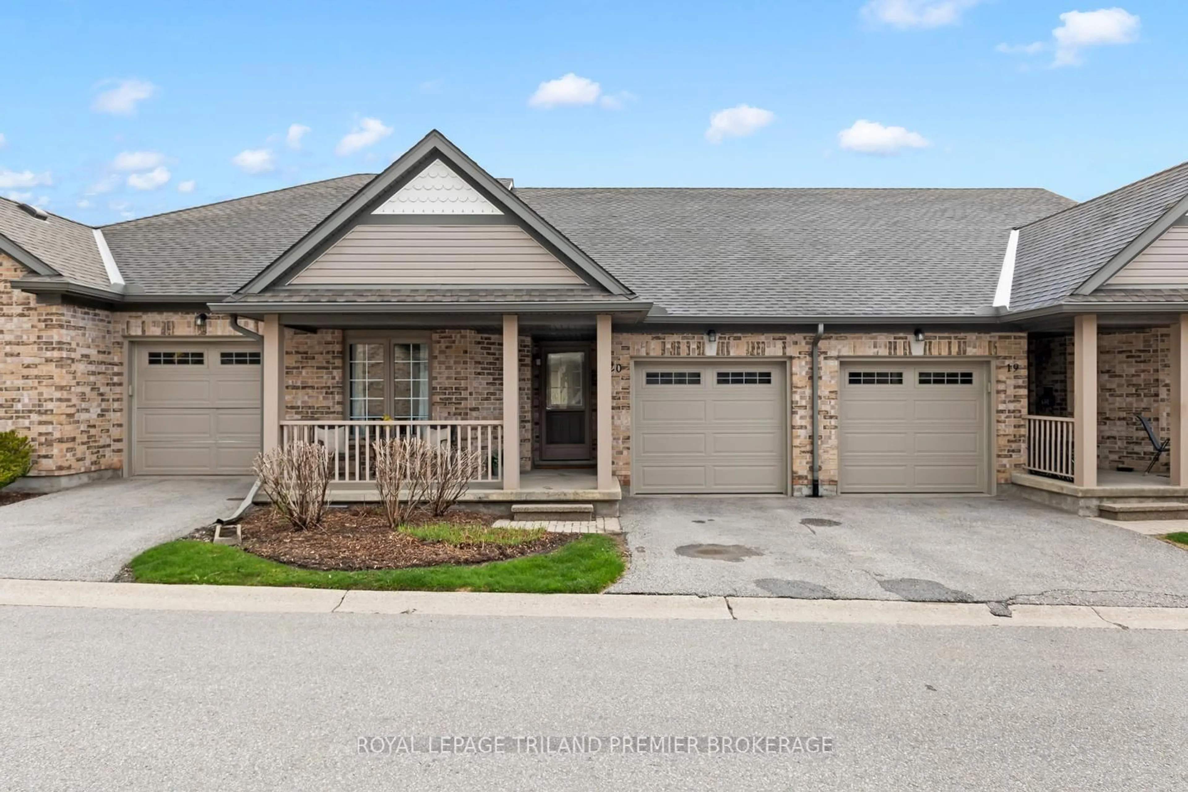 Home with brick exterior material, street for 215 North Centre Rd #20, London North Ontario N5X 4E3