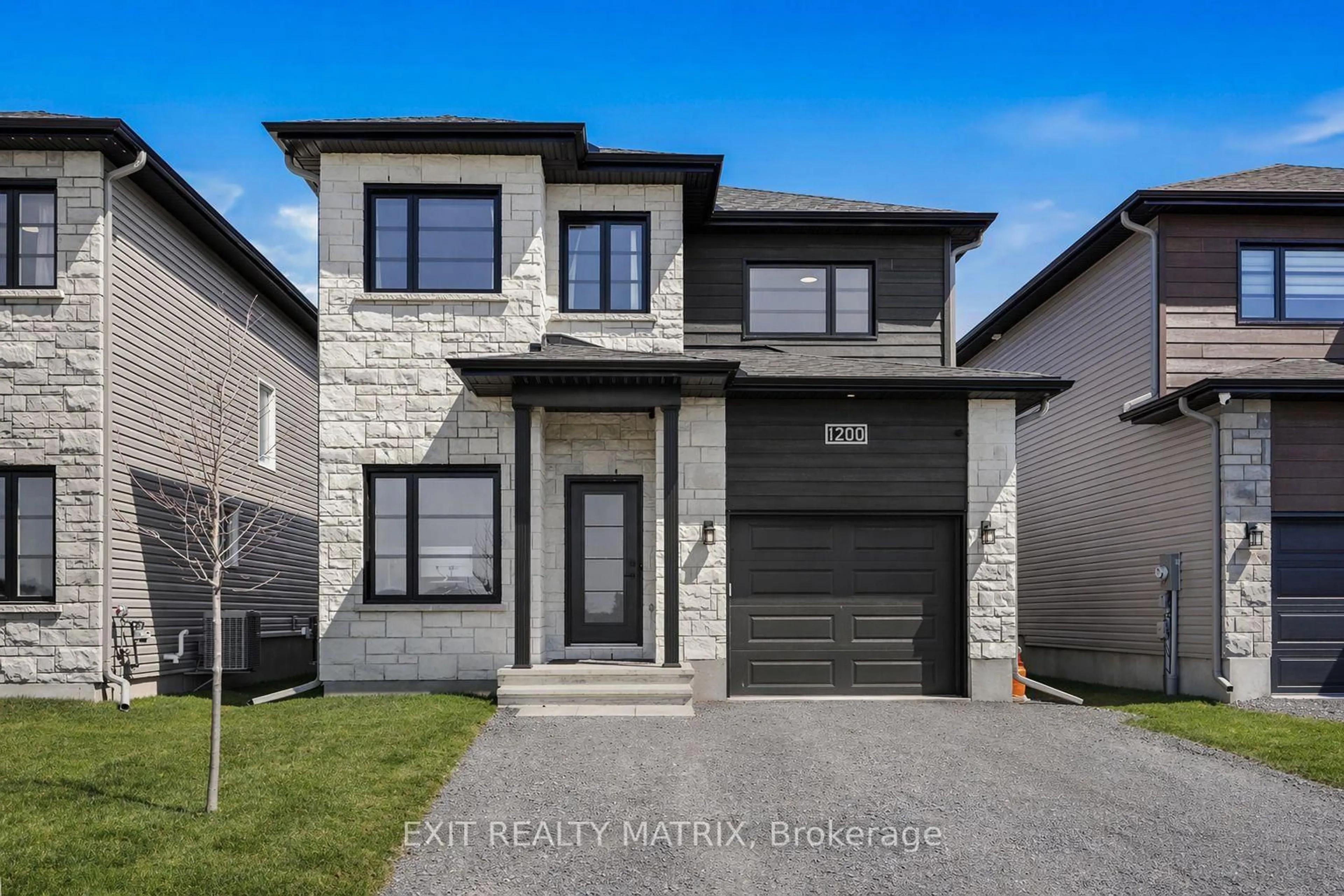 Home with brick exterior material, street for 1200 Montblanc Cres, Russell Ontario K0A 1W0