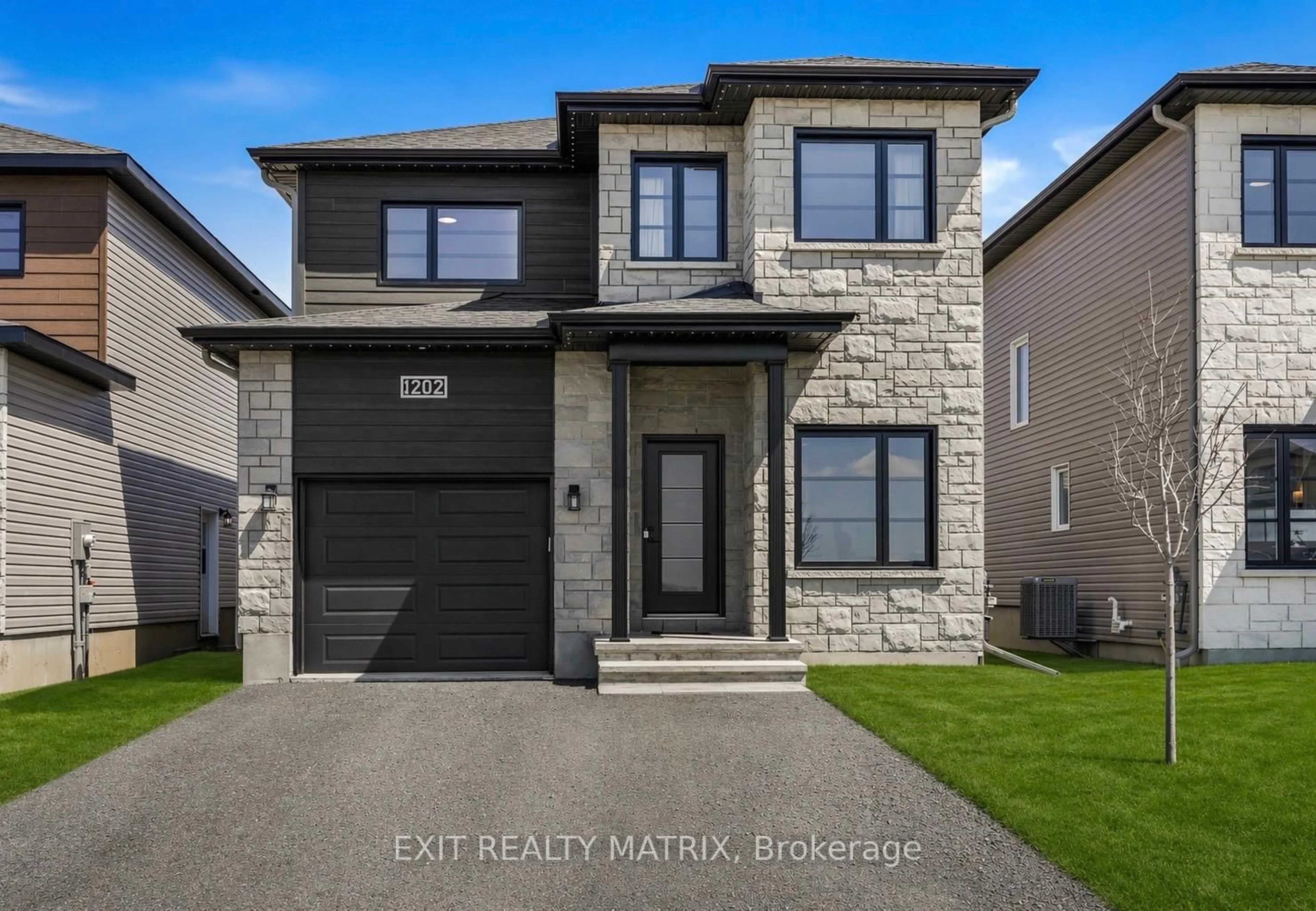 Home with brick exterior material, street for 1202 Montblanc Cres, Russell Ontario K0A 1W0