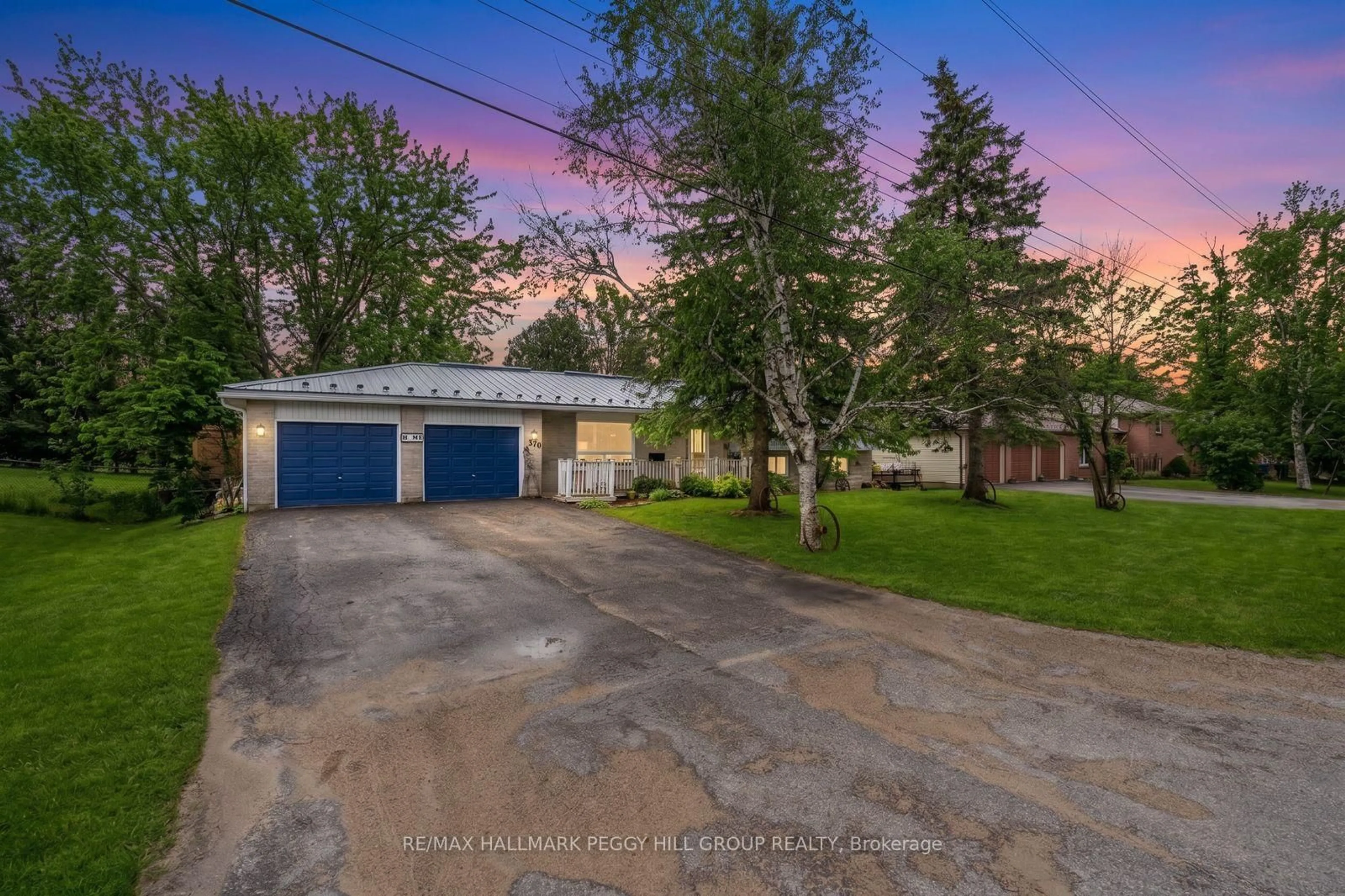 A pic from outside/outdoor area/front of a property/back of a property/a pic from drone, street for 370 Main St, Southgate Ontario N0C 1B0