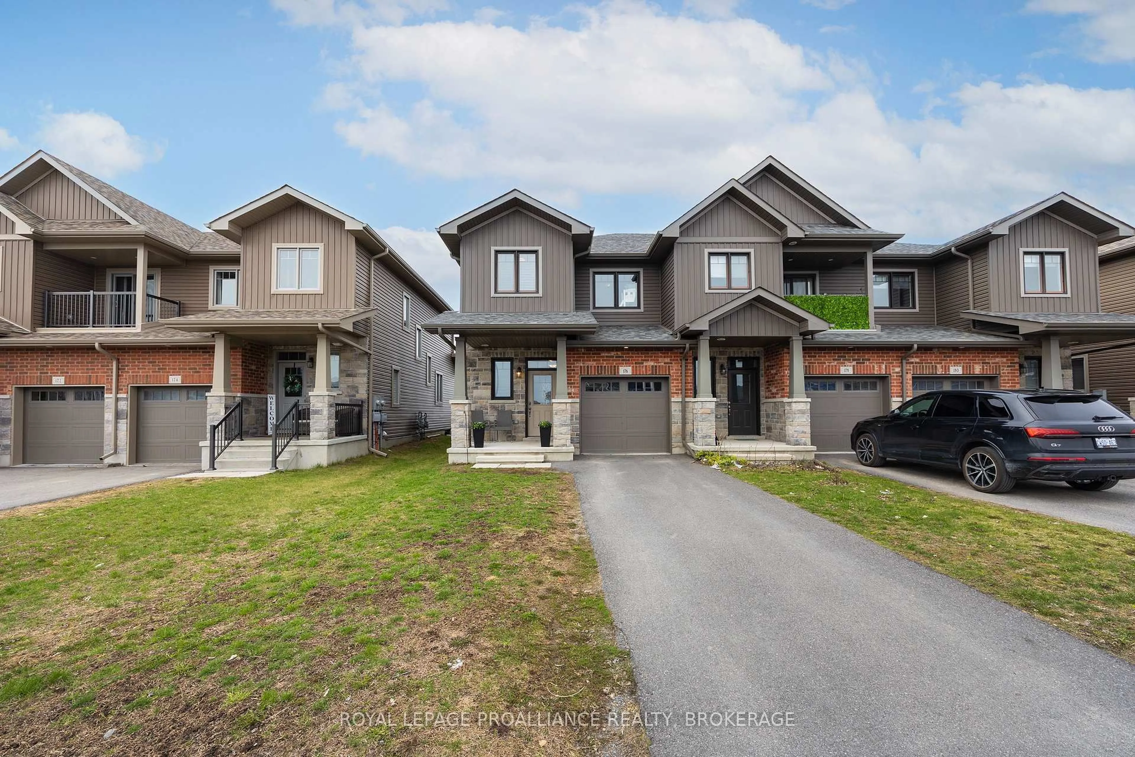 Home with brick exterior material, street for 176 Dr Richard James Cres, Loyalist Ontario K7N 0B9