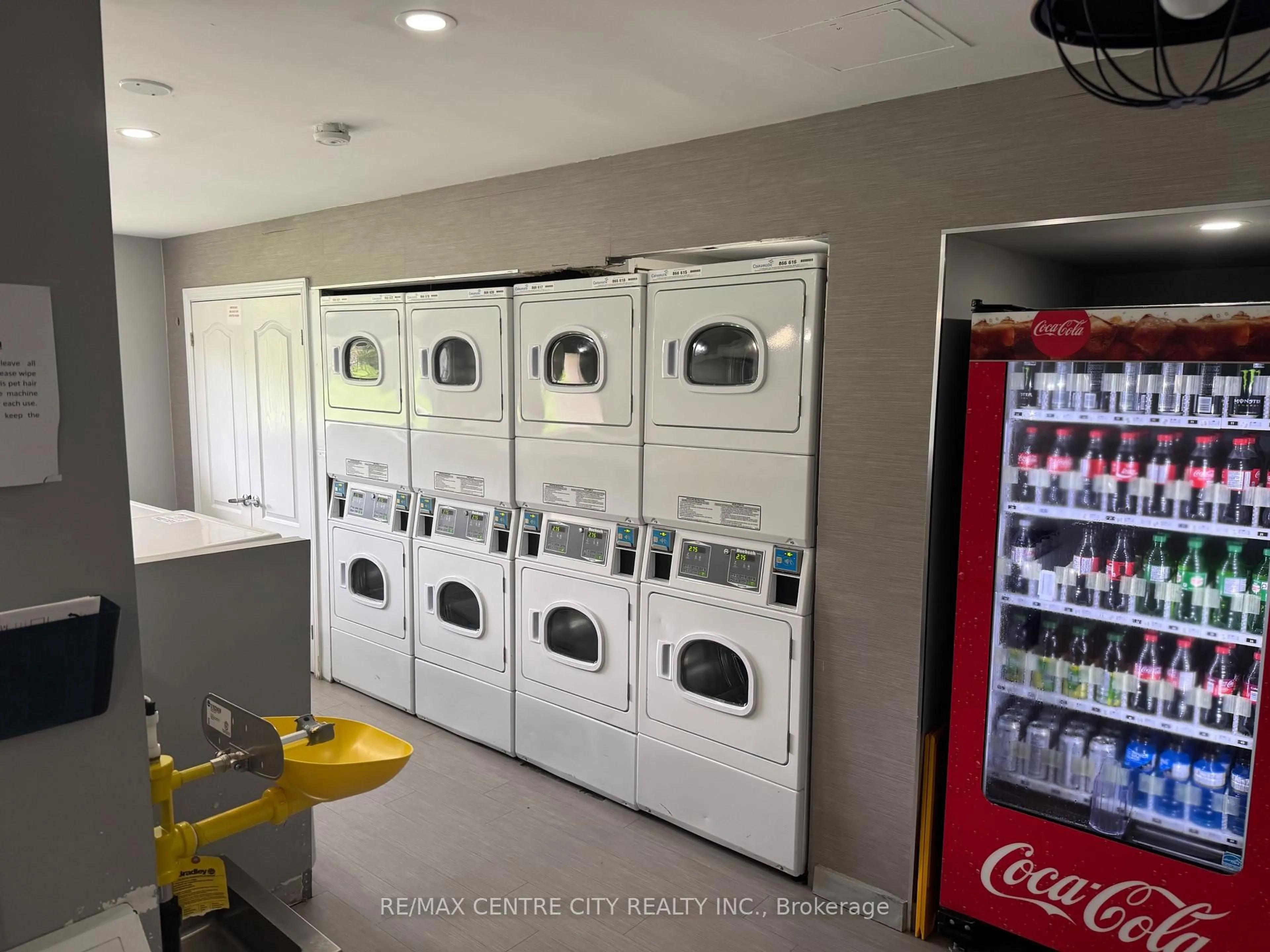 Kitchen with laundary machines, unknown for 573 Mornington Ave #805, London East Ontario N5Y 4T9