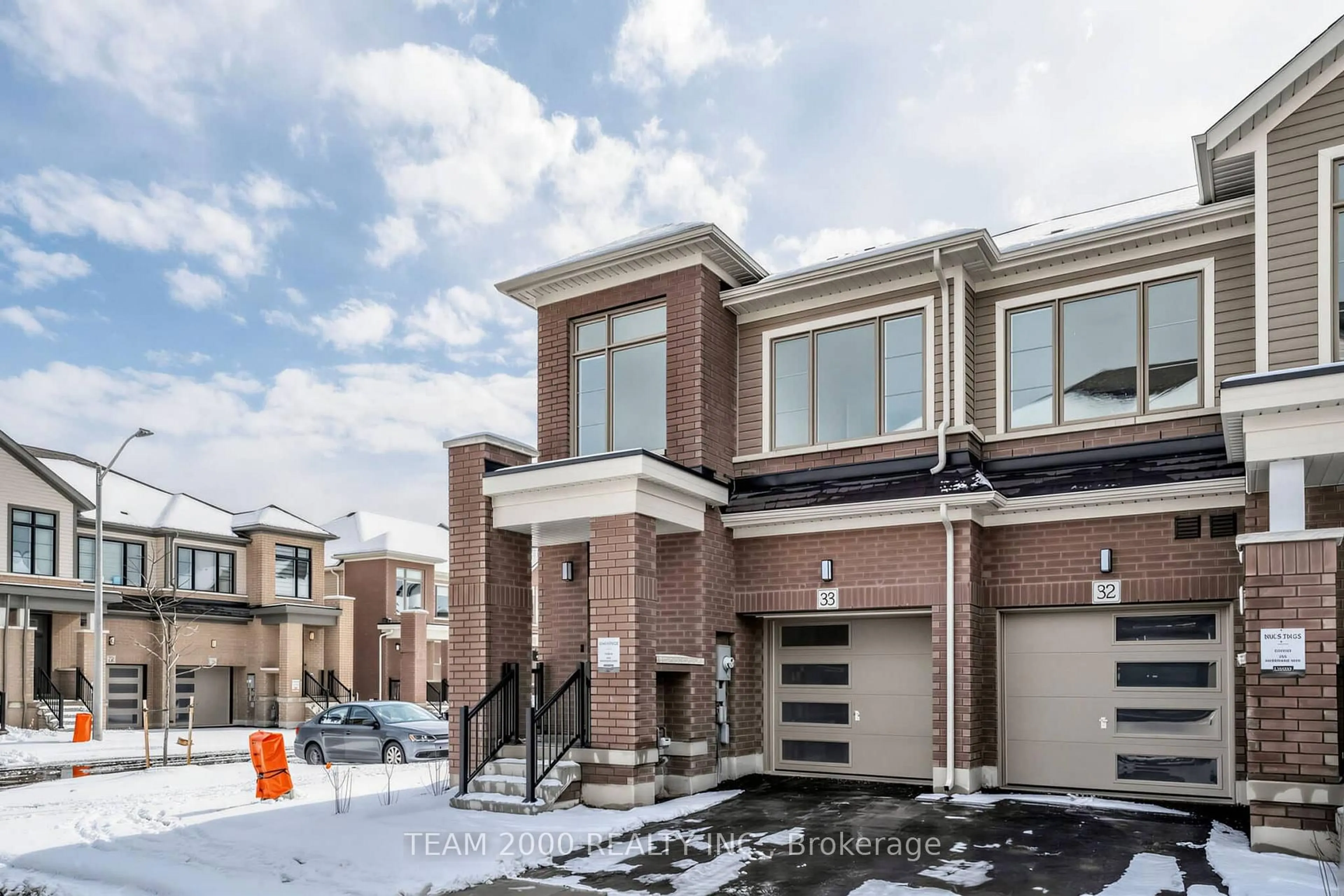 Home with brick exterior material, street for 474 Provident Way #33, Hamilton Ontario L0R 1W0