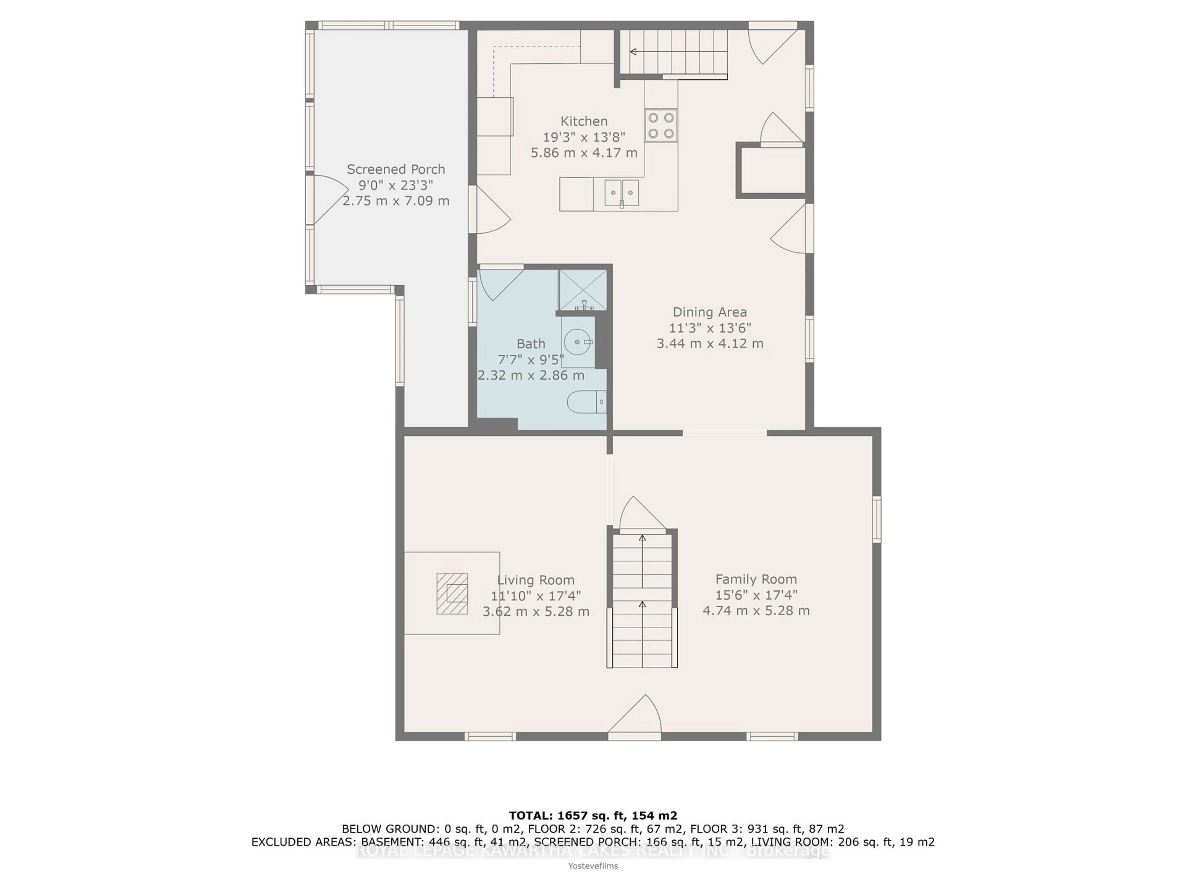 Floor plan for 589 County Road 8 Rd, Kawartha Lakes Ontario K0M 1N0