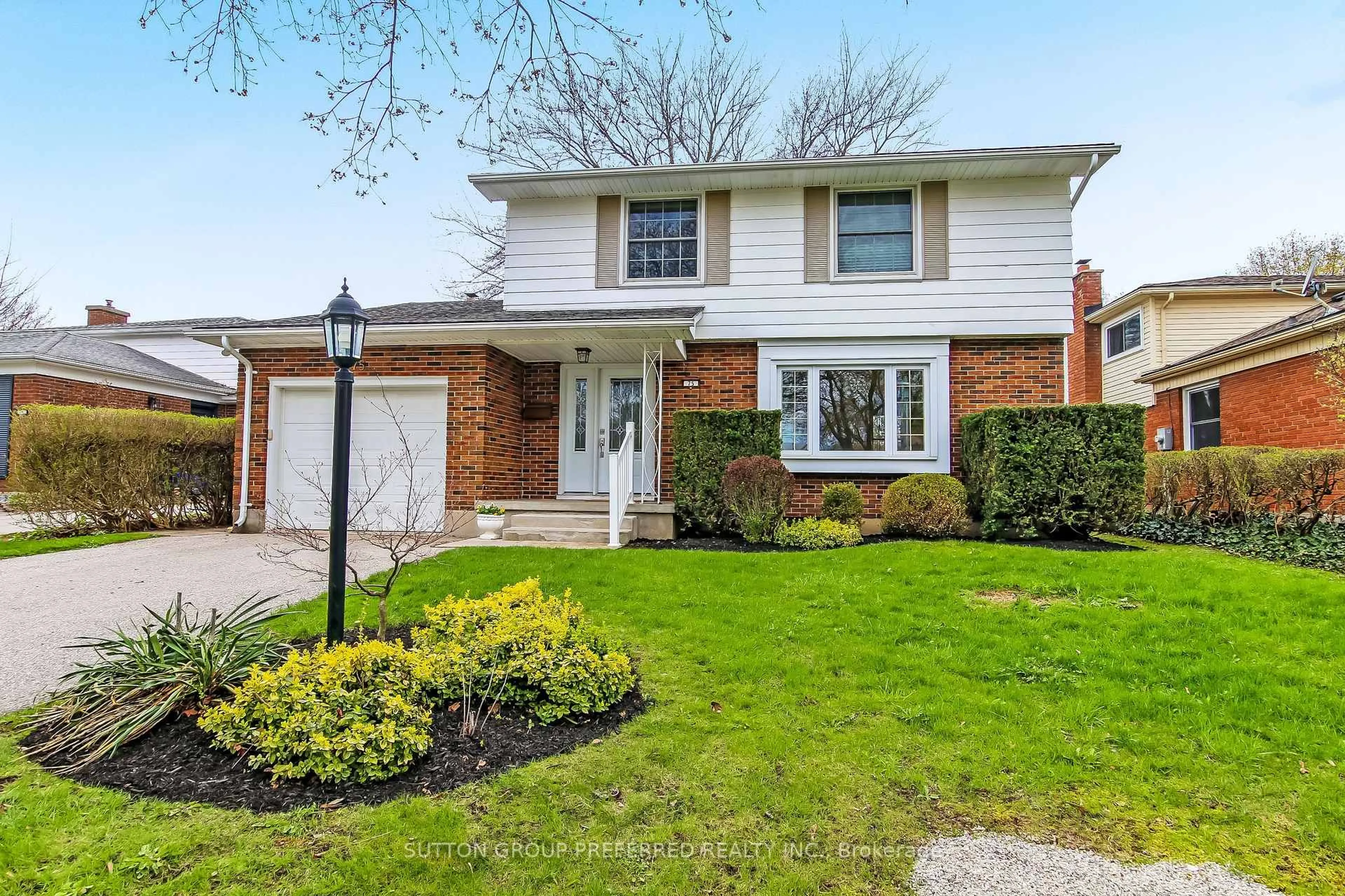 Home with brick exterior material, street for 75 Chapple Hill Rd, Thames Centre Ontario N6G 2H2