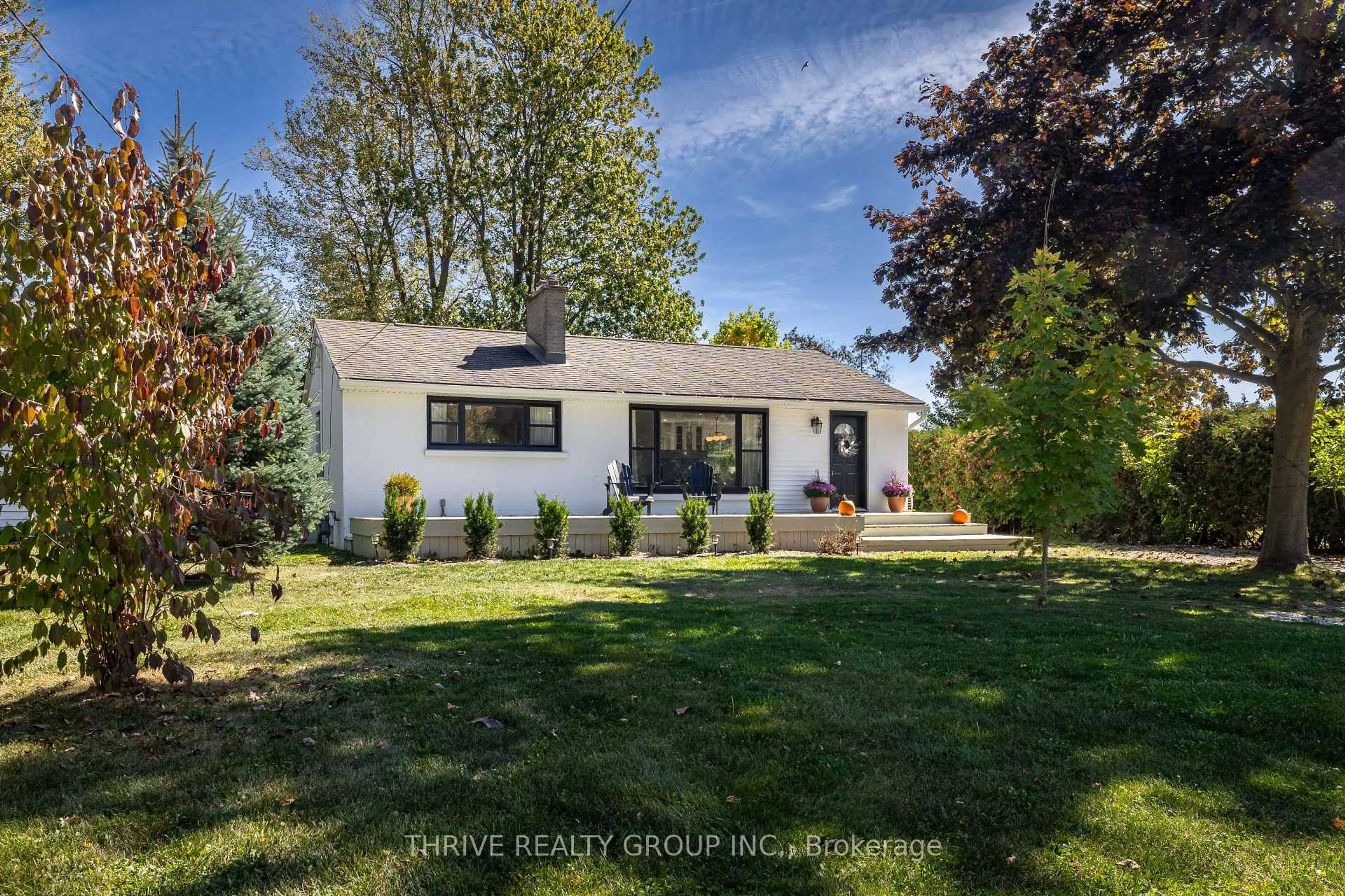 A pic from outside/outdoor area/front of a property/back of a property/a pic from drone, street for 71658 Old Cedar Bank Lane, Bluewater Ontario N0M 1N0