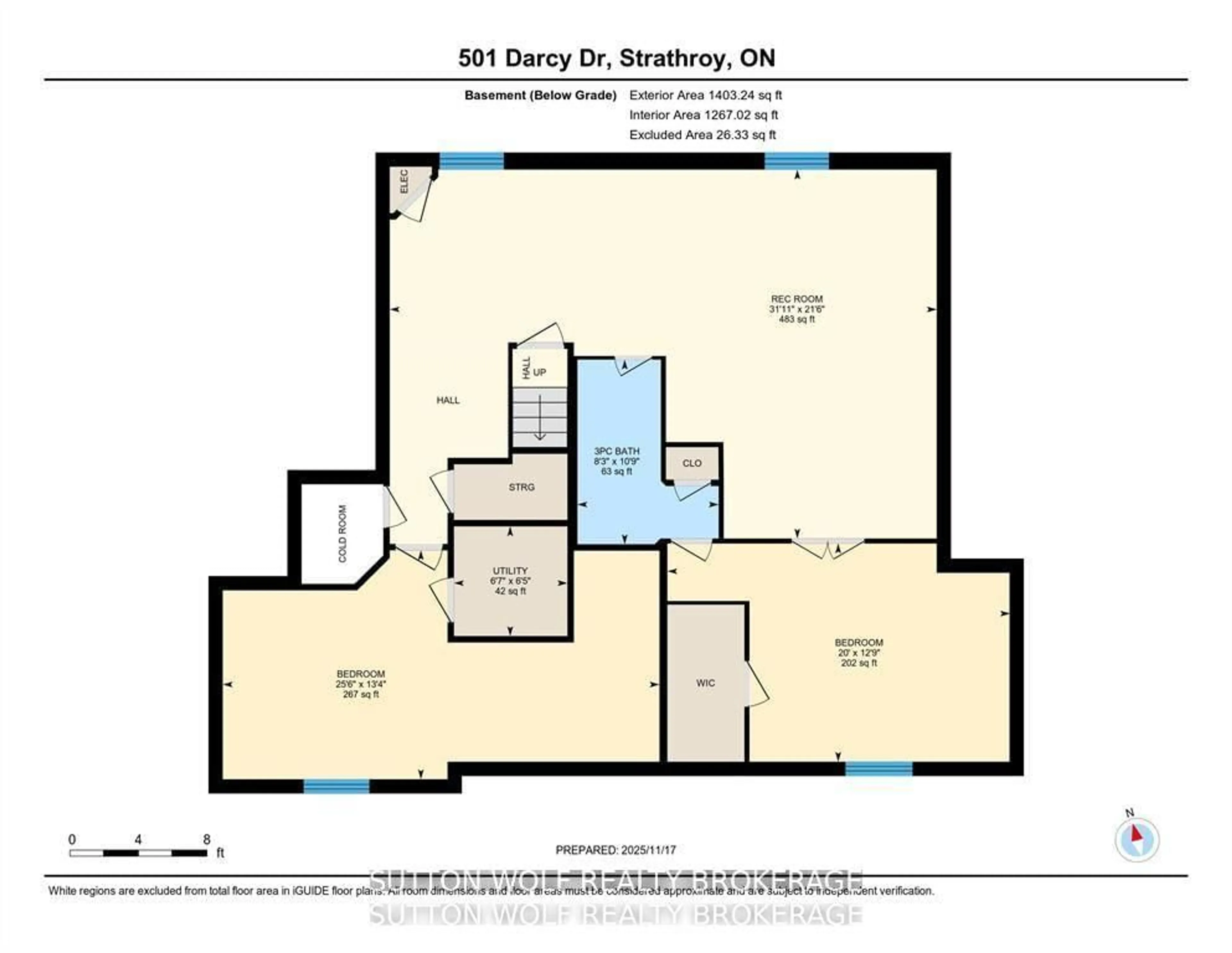 Floor plan for 501 Darcy Dr, Strathroy-Caradoc Ontario N7G 4K9