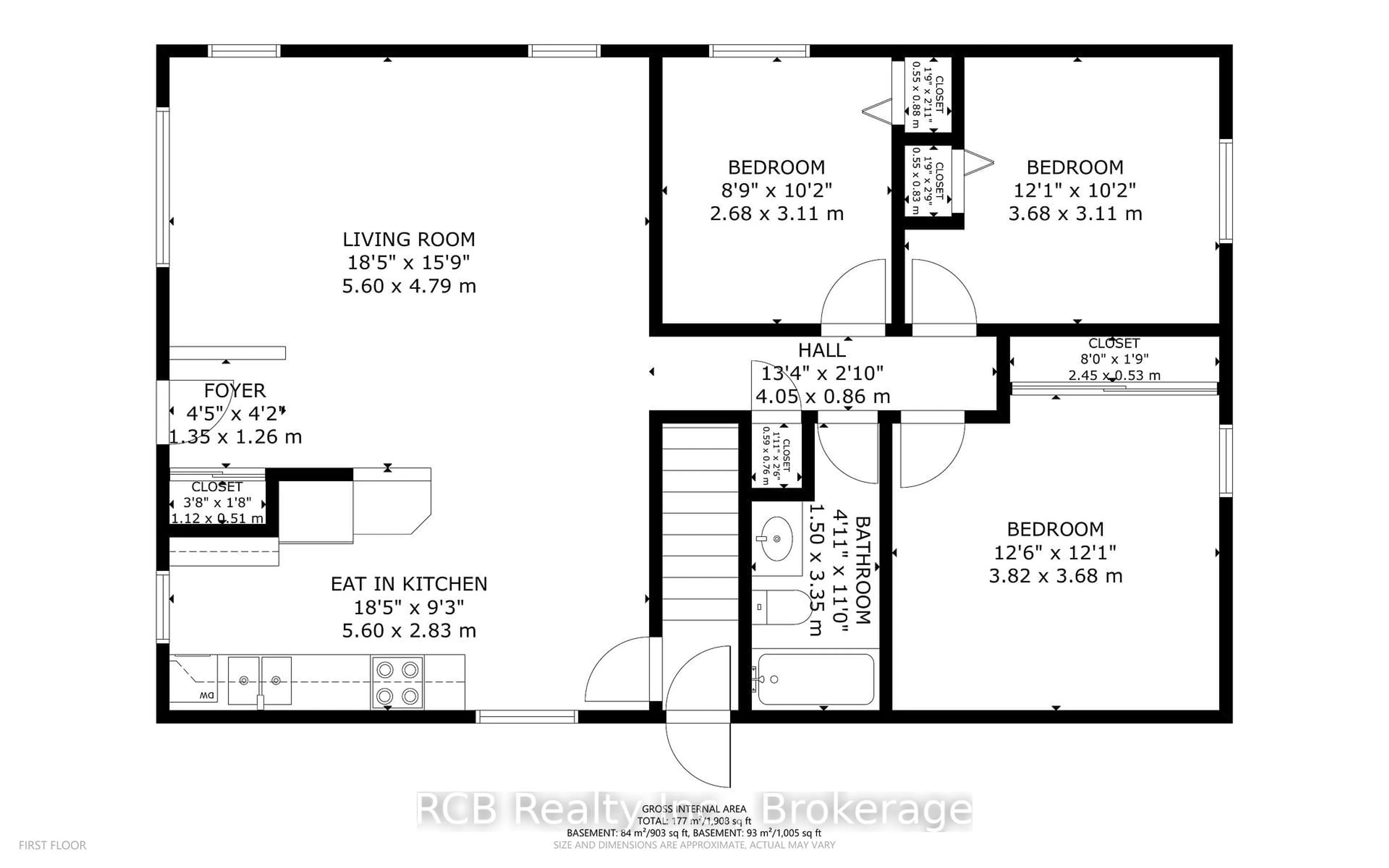 Floor plan for 8 Coulbeck Rd, Brantford Ontario N3P 1B7