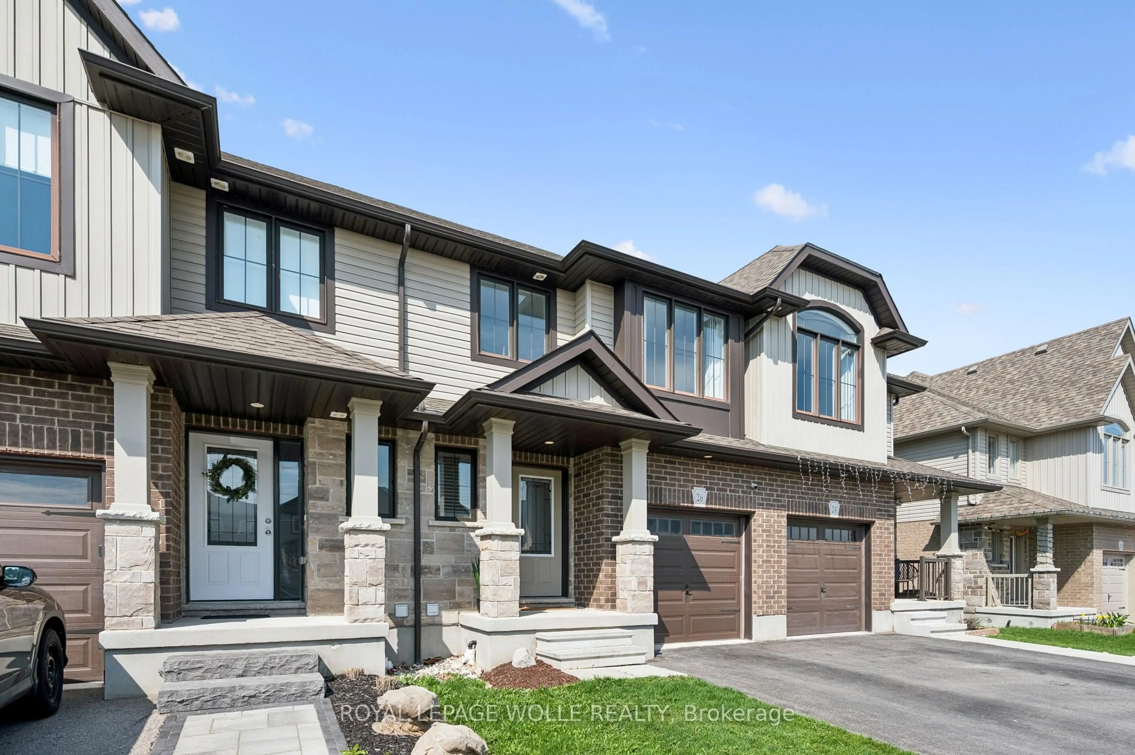 Home with brick exterior material, street for 26 Isaac St, Woolwich Ontario N3B 0E2