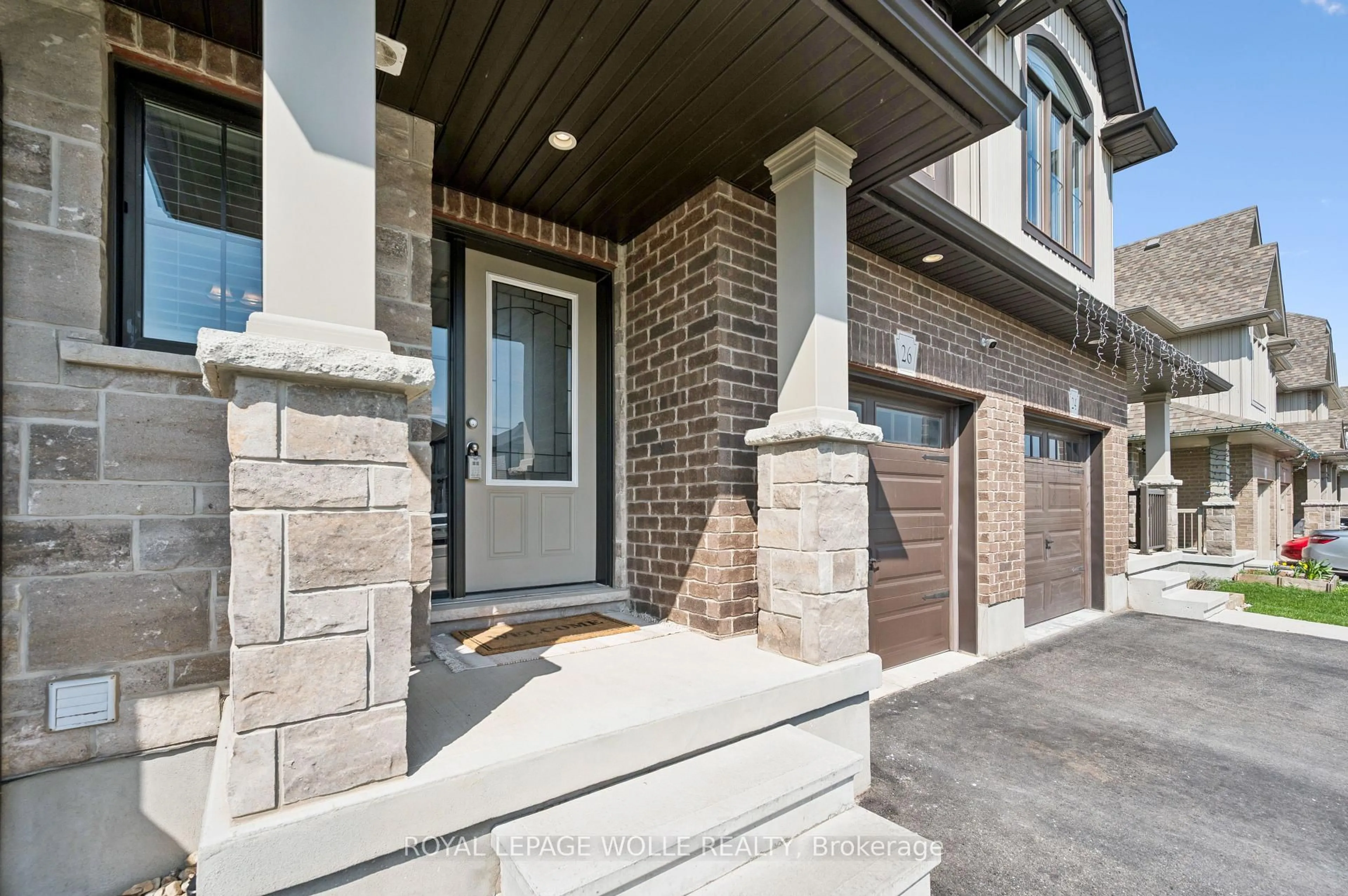 Home with brick exterior material, street for 26 Isaac St, Woolwich Ontario N3B 0E2