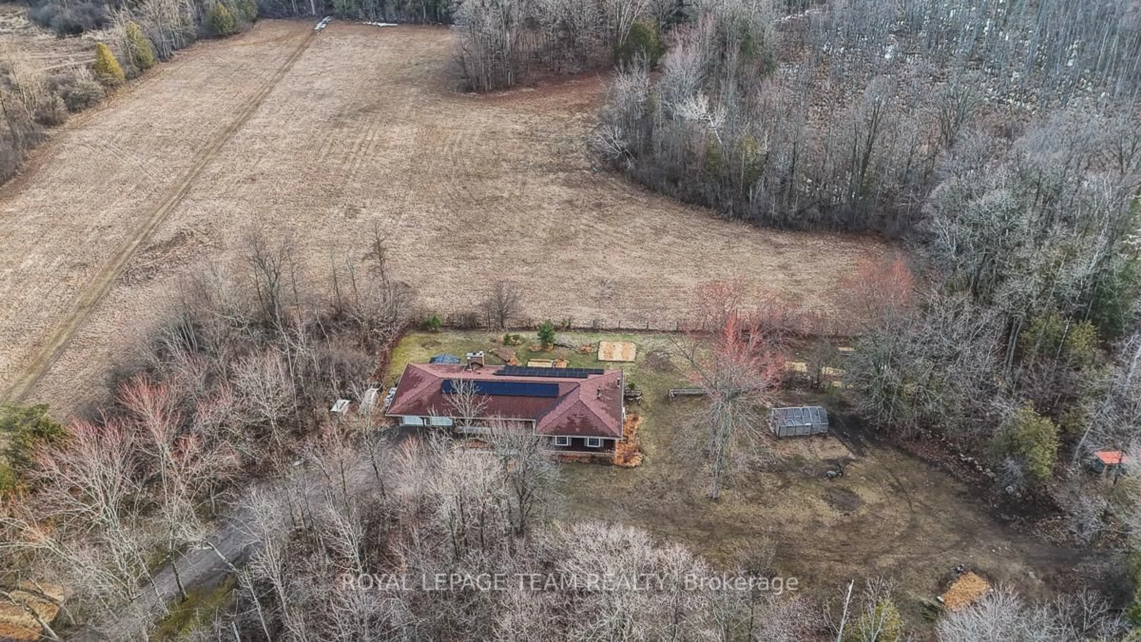 A pic from outside/outdoor area/front of a property/back of a property/a pic from drone, water/lake/river/ocean view for 667 Ramsay 4a Concession, Carleton Place Ontario K7C 3P1