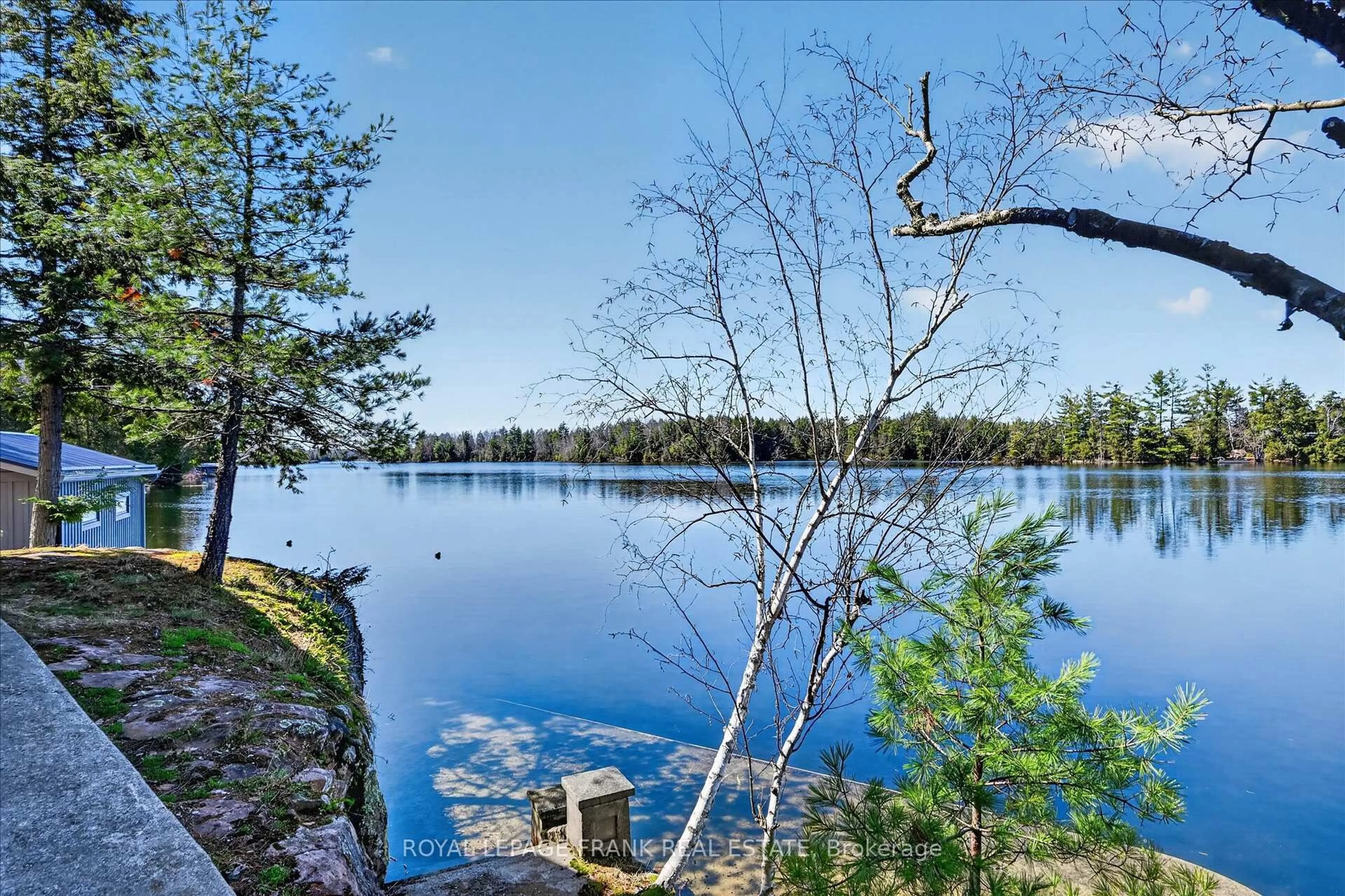 Patio, water/lake/river/ocean view for 1484 Birchview Rd, Douro-Dummer Ontario K0L 2H0