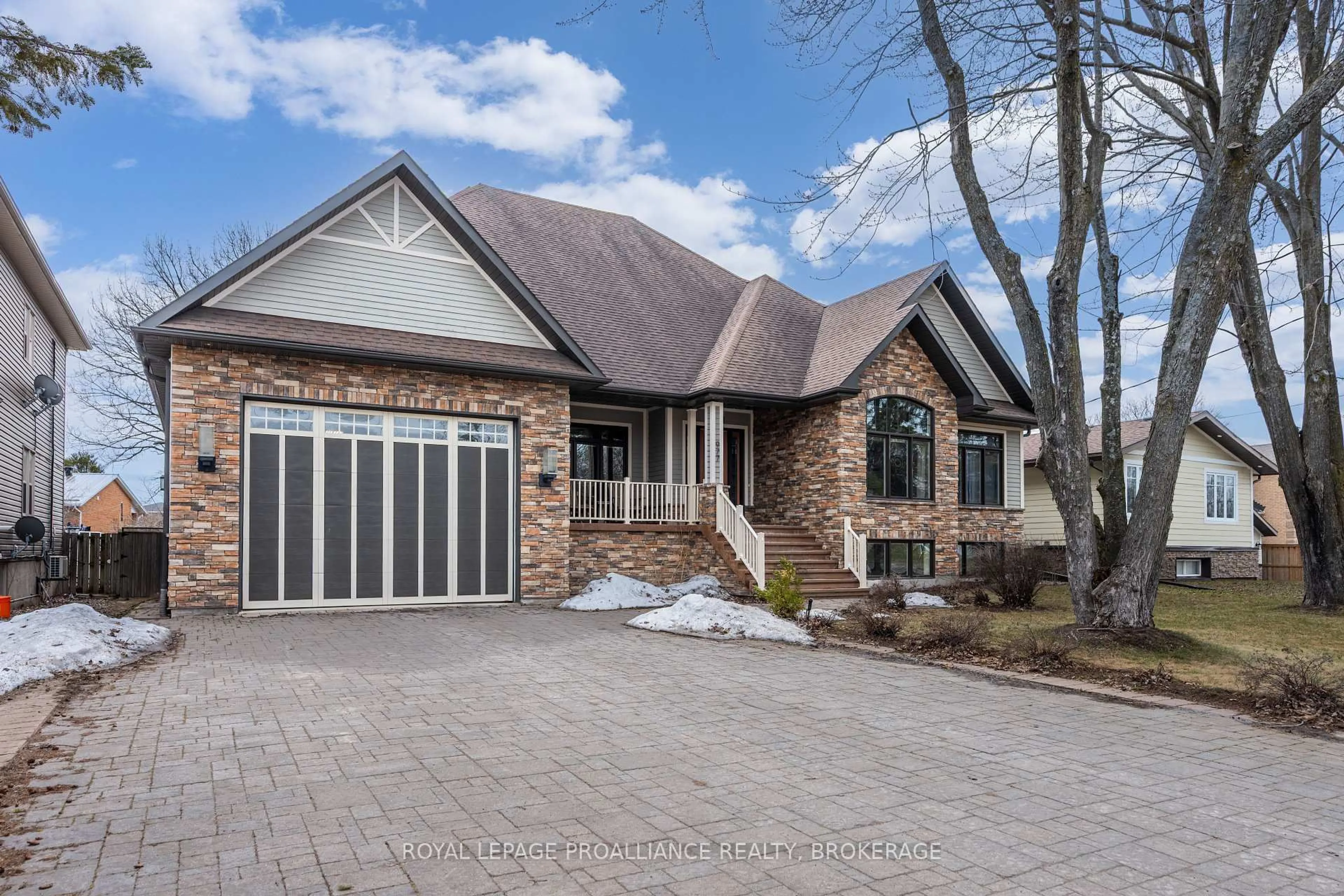 Home with brick exterior material, street for 977 Woodbine Rd, Kingston Ontario K7P 2X5