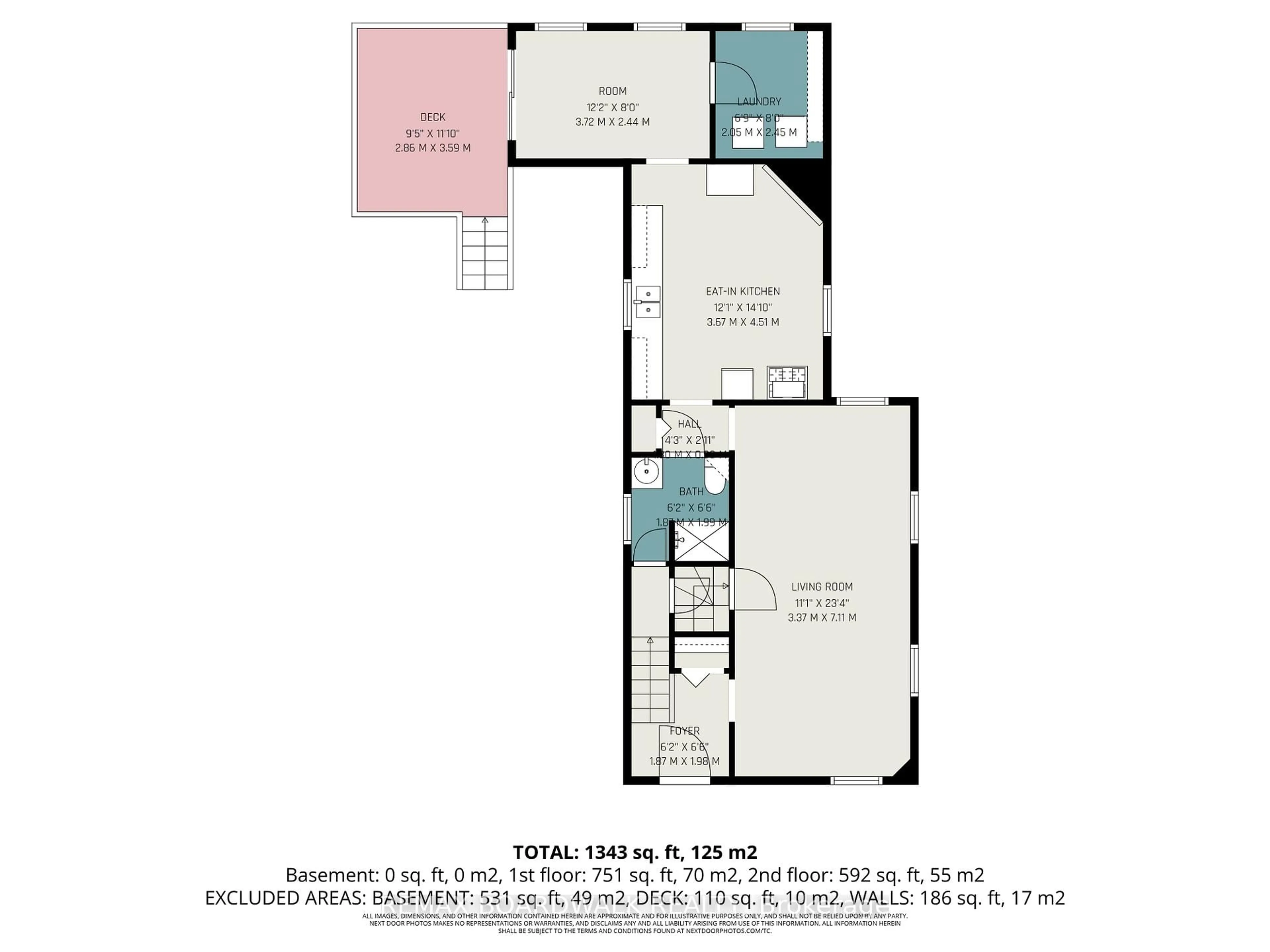 Floor plan for 73 Carss St, Arnprior Ontario K7S 2G8