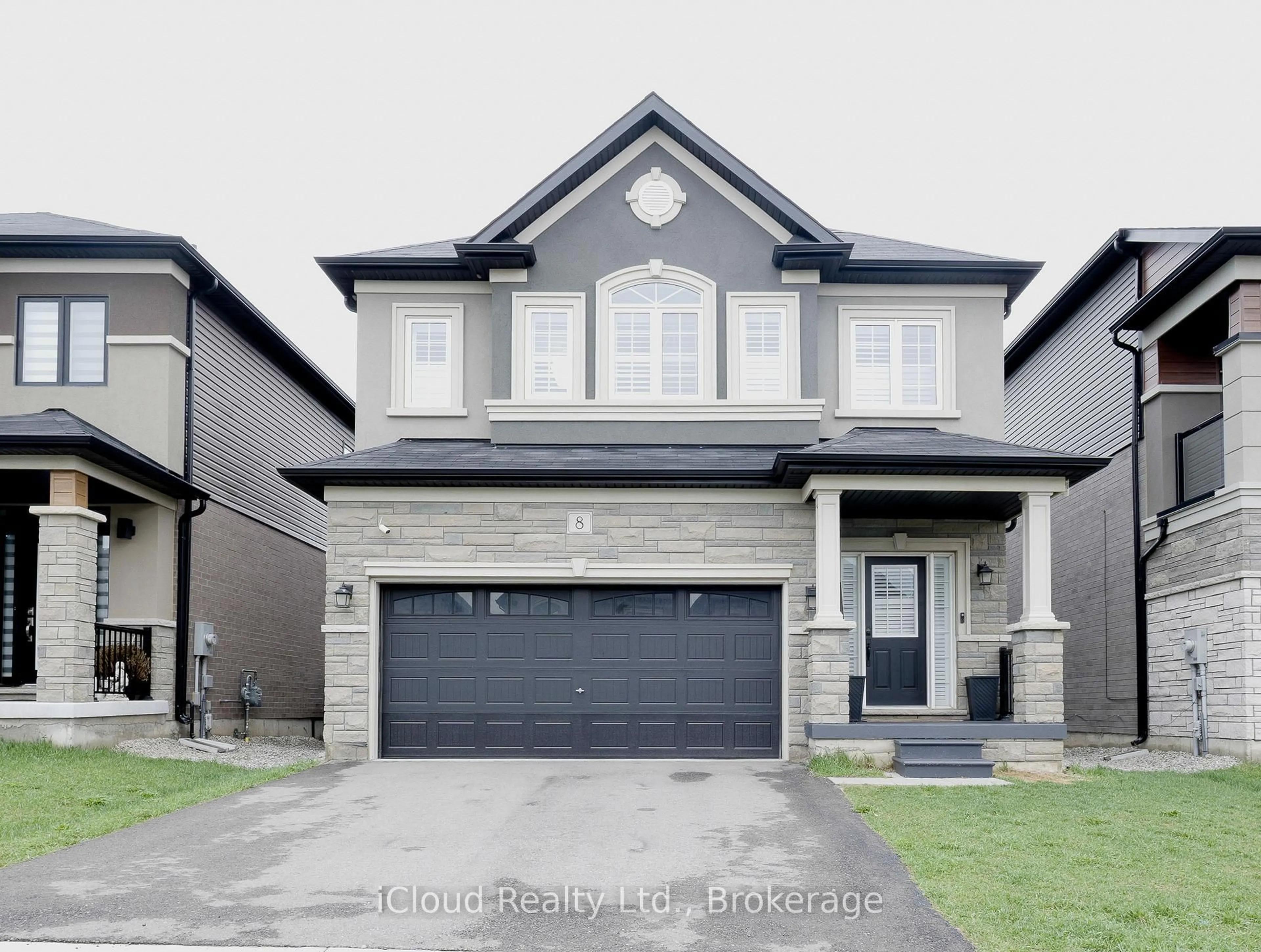 Home with brick exterior material, street for 8 Whitton Dr, Brant Ontario N3L 0L1