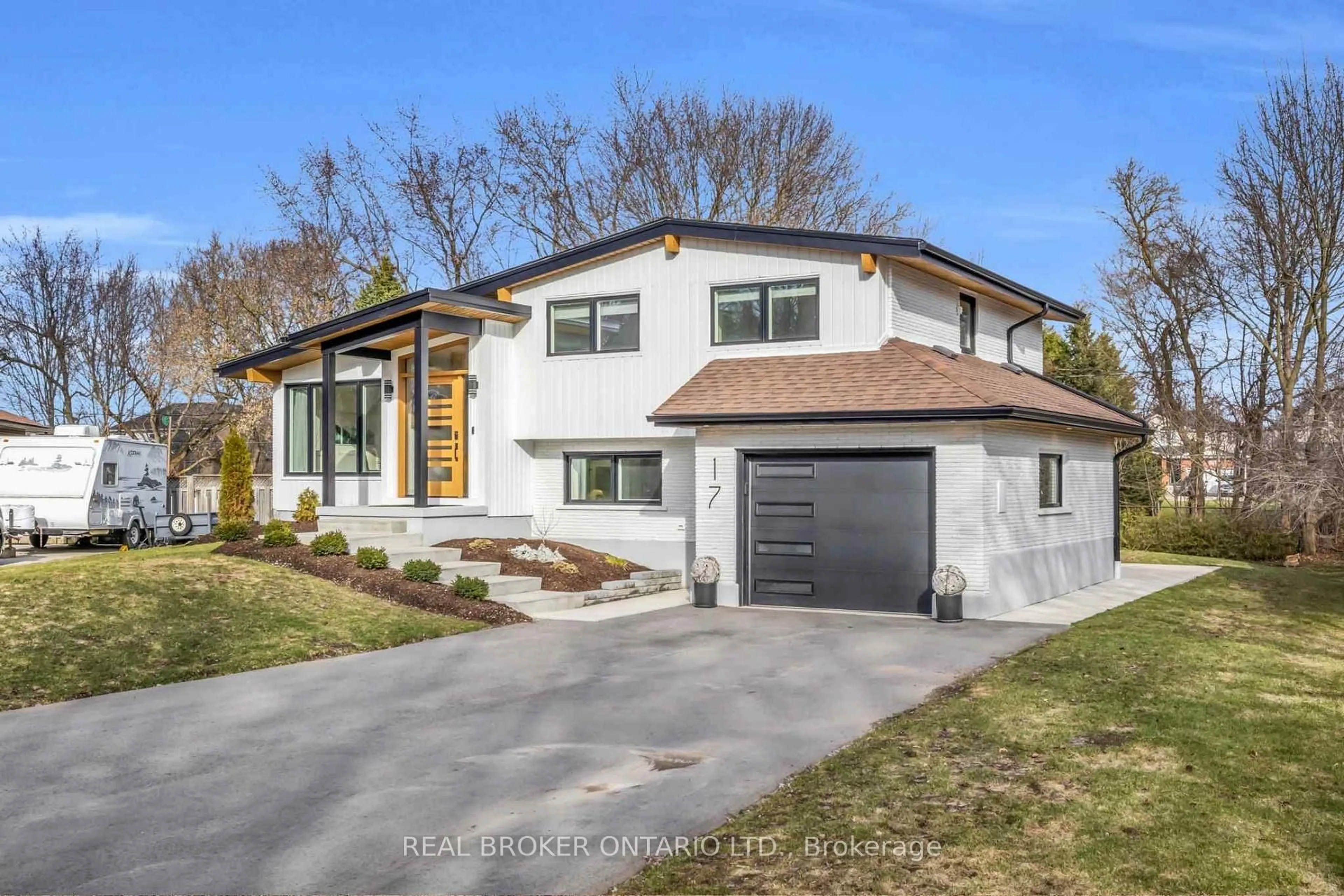 Home with brick exterior material, street for 17 Bluebird Pl, Woolwich Ontario N3B 1W7