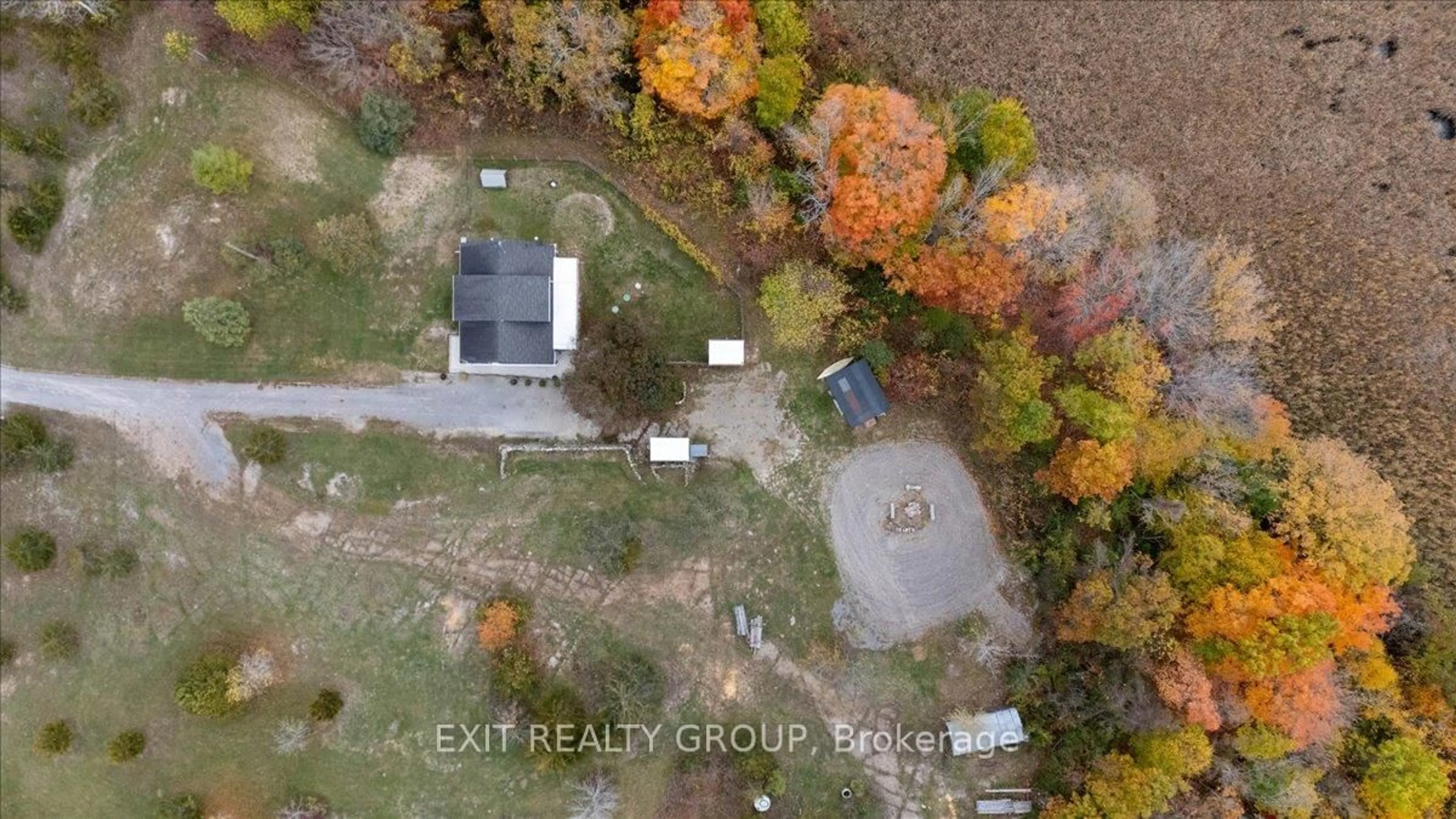 A pic from outside/outdoor area/front of a property/back of a property/a pic from drone, unknown for 895 English Settlement Rd, Trenton Ontario K8V 5P7
