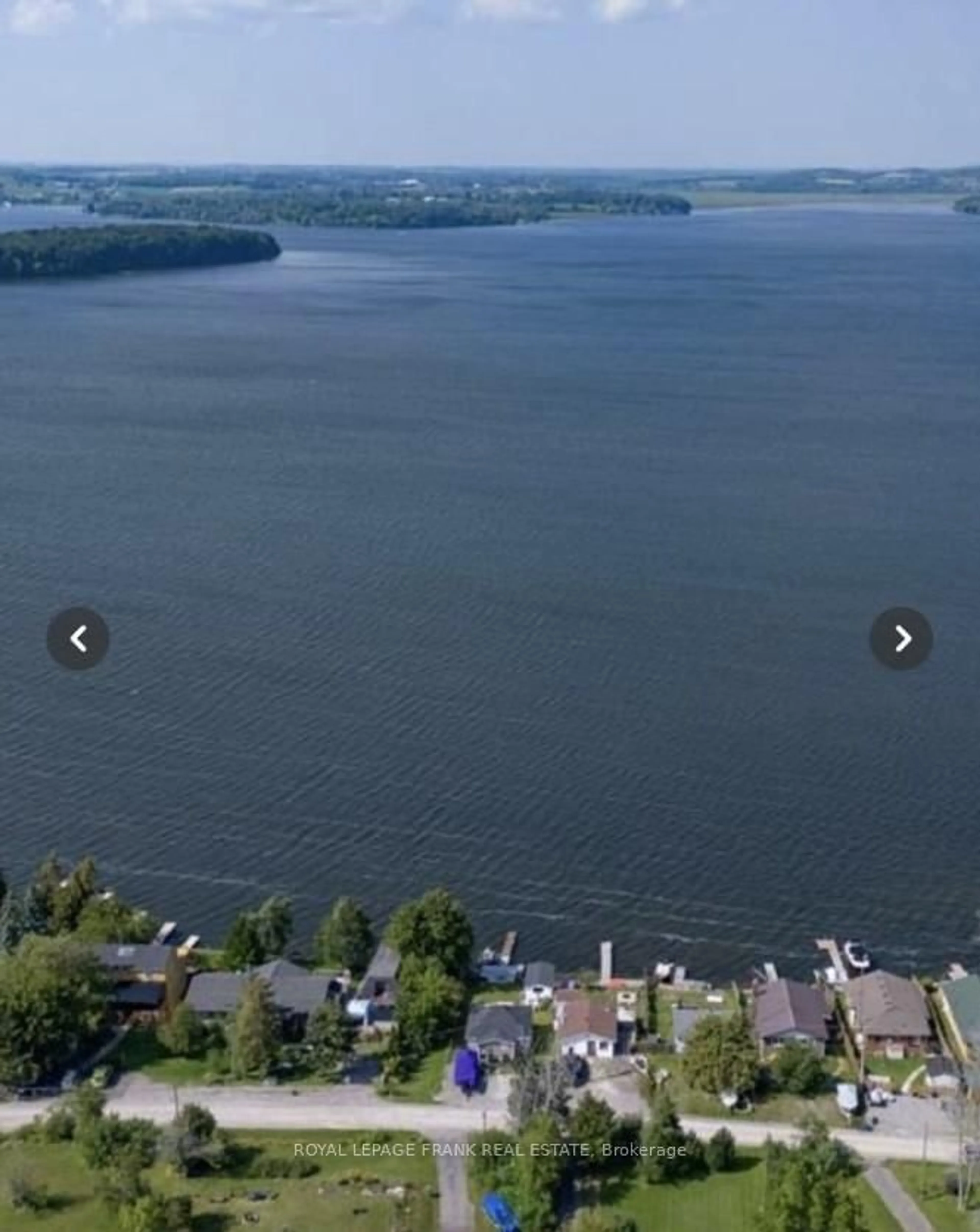 A pic from outside/outdoor area/front of a property/back of a property/a pic from drone, water/lake/river/ocean view for 6108 Curtis Point Rd #17, Alnwick/Haldimand Ontario K0K 2X0