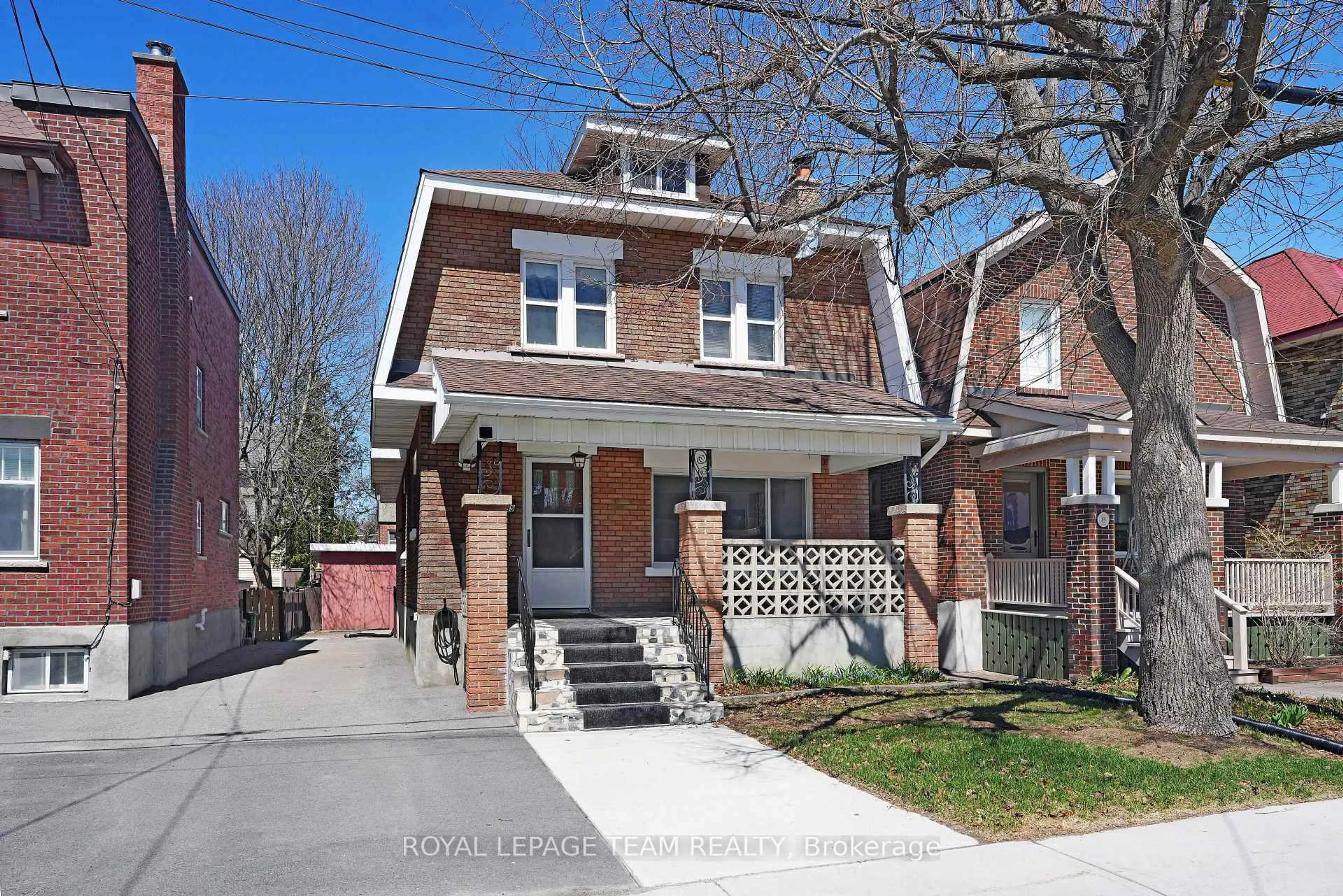 Home with brick exterior material, street for 85 Grove Ave, Ottawa Ontario K1S 3A7