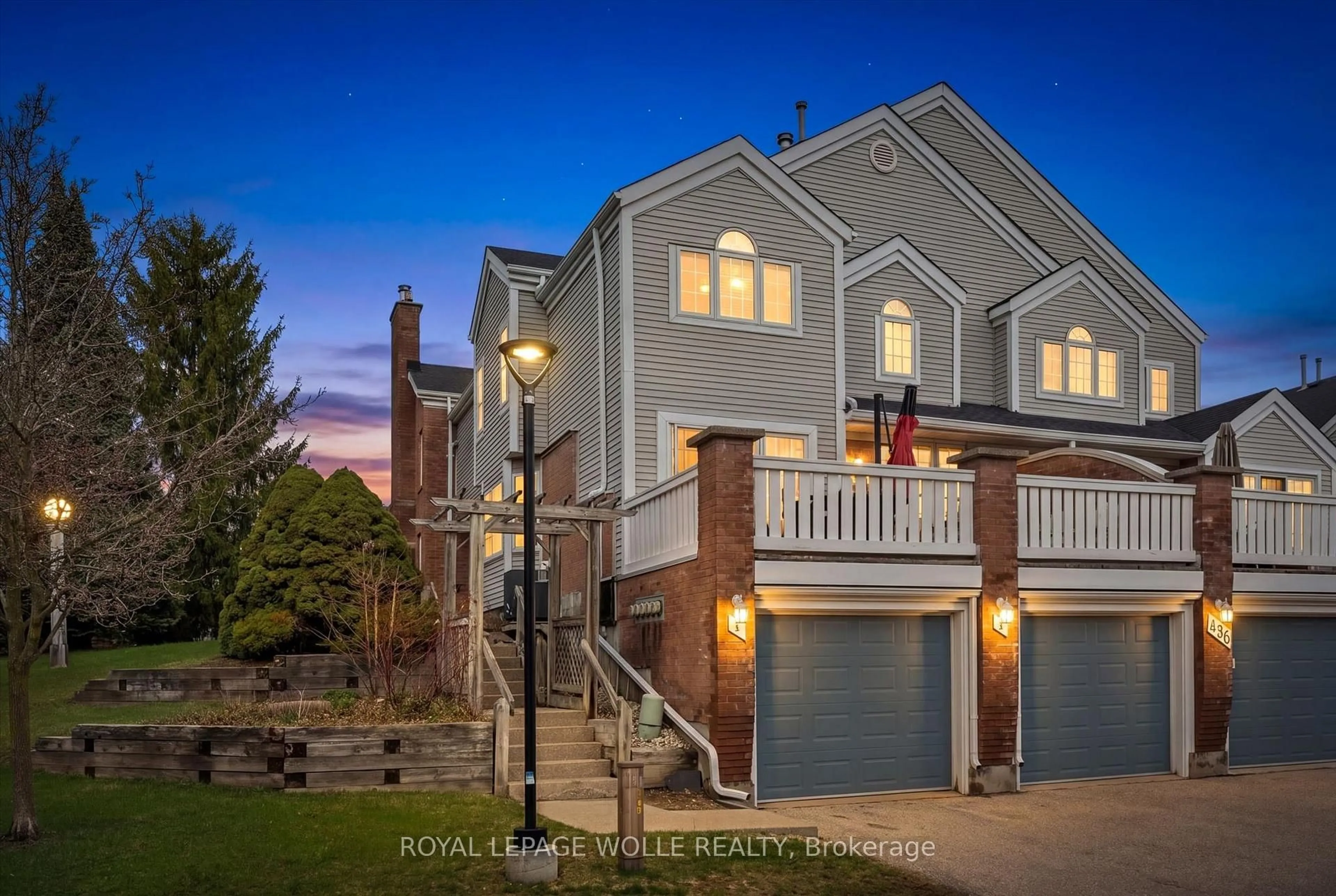 Home with brick exterior material, street for 496 Beechwood Dr #1, Waterloo Ontario N2T 2C4