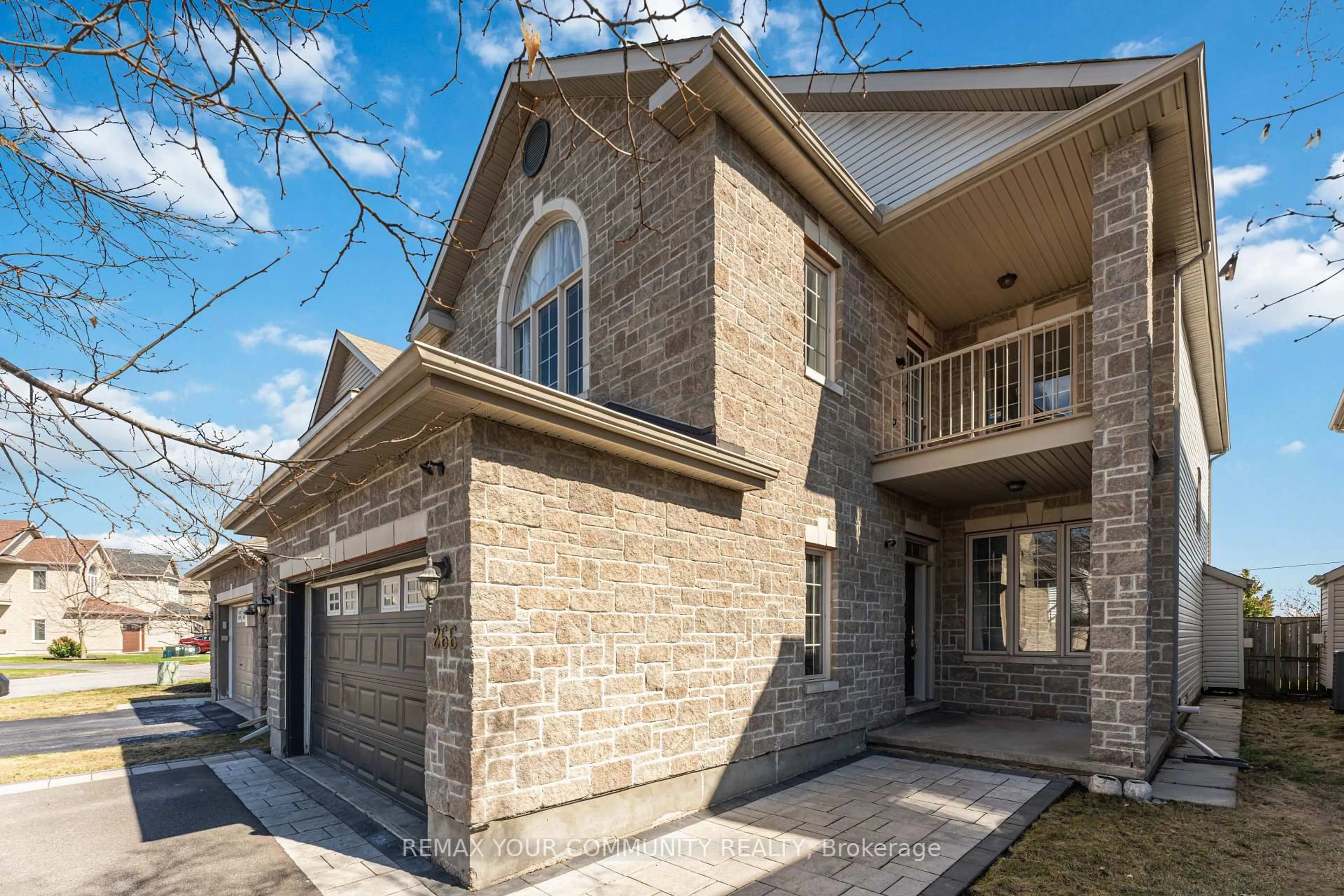 Home with brick exterior material, street for 266 Trail Side Circ, Ottawa Ontario K4A 5B1