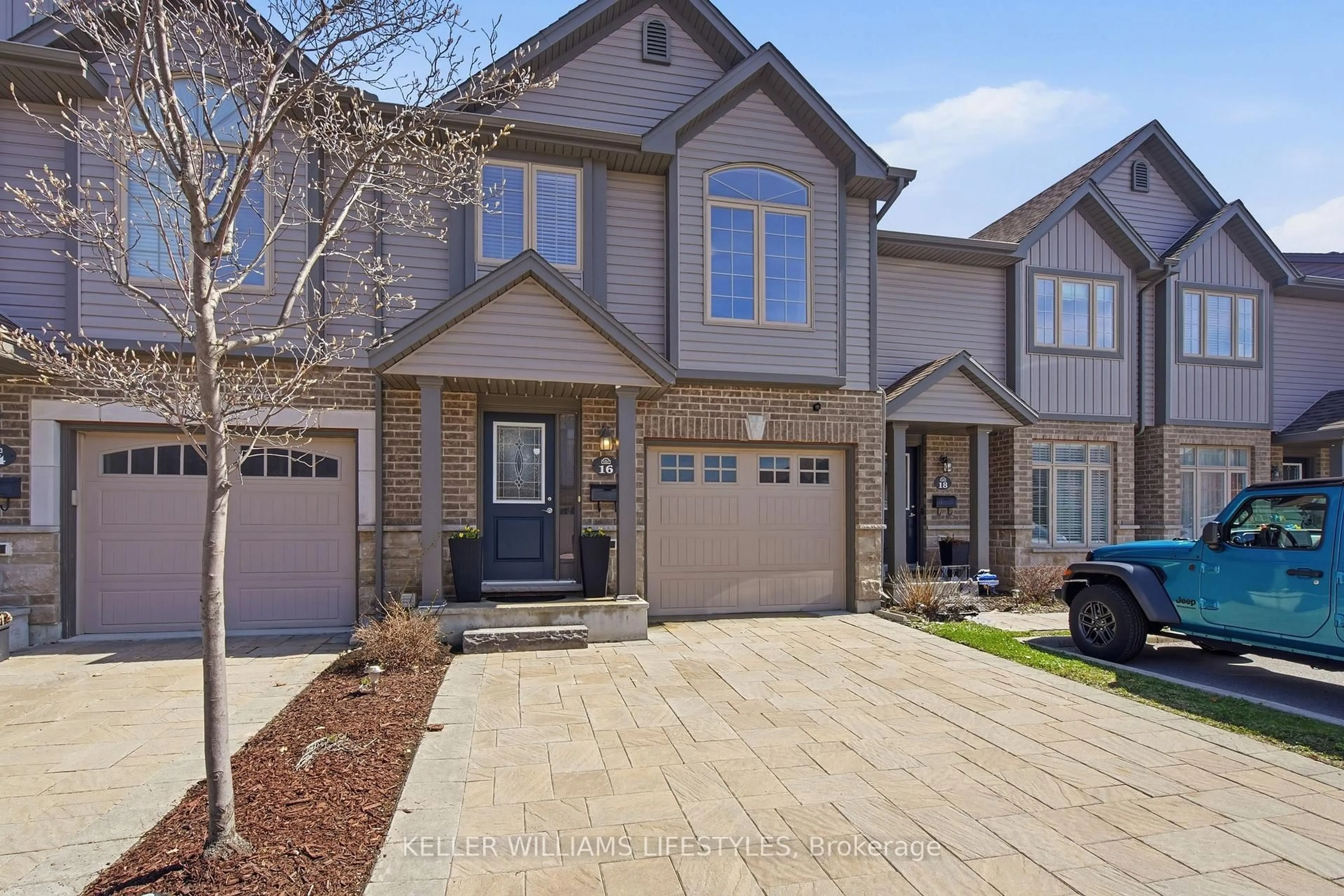 Home with brick exterior material, street for 3400 Castle Rock Pl #16, London South Ontario N6L 0E4
