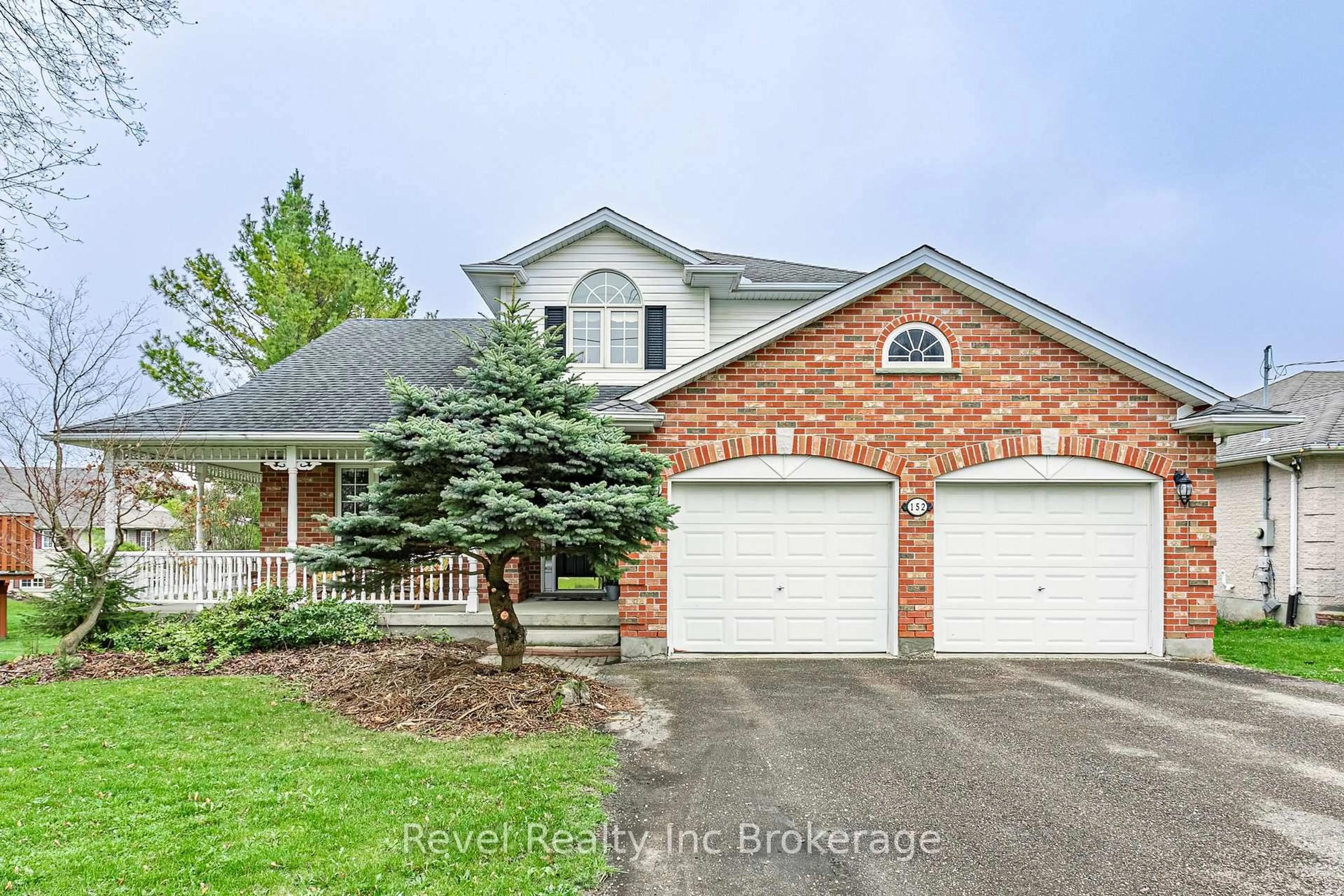 Home with brick exterior material, street for 152 North Town Line, Ingersoll Ontario N5C 2B6