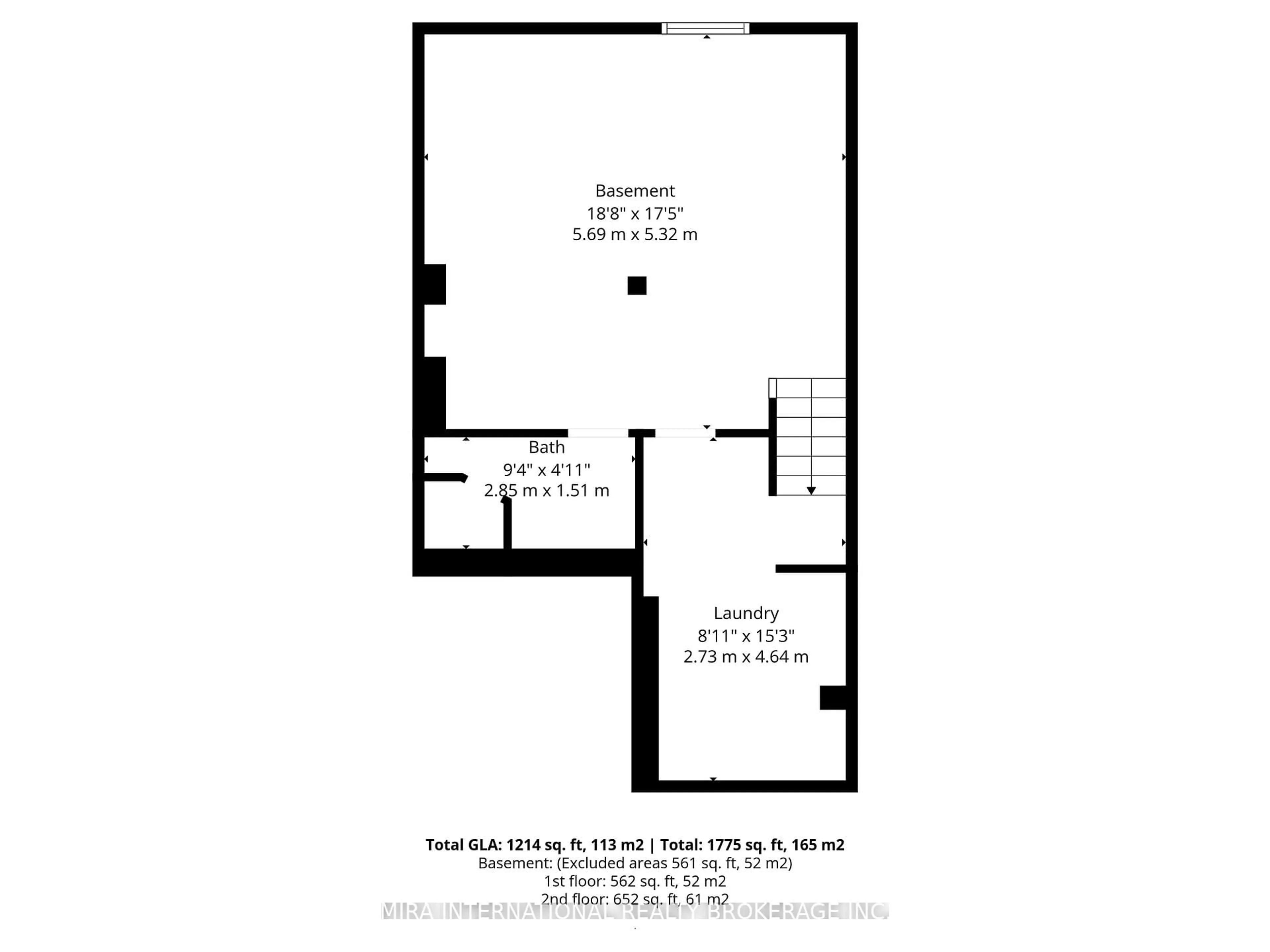 Floor plan for 302 College Ave #163, Guelph Ontario N1G 4T6