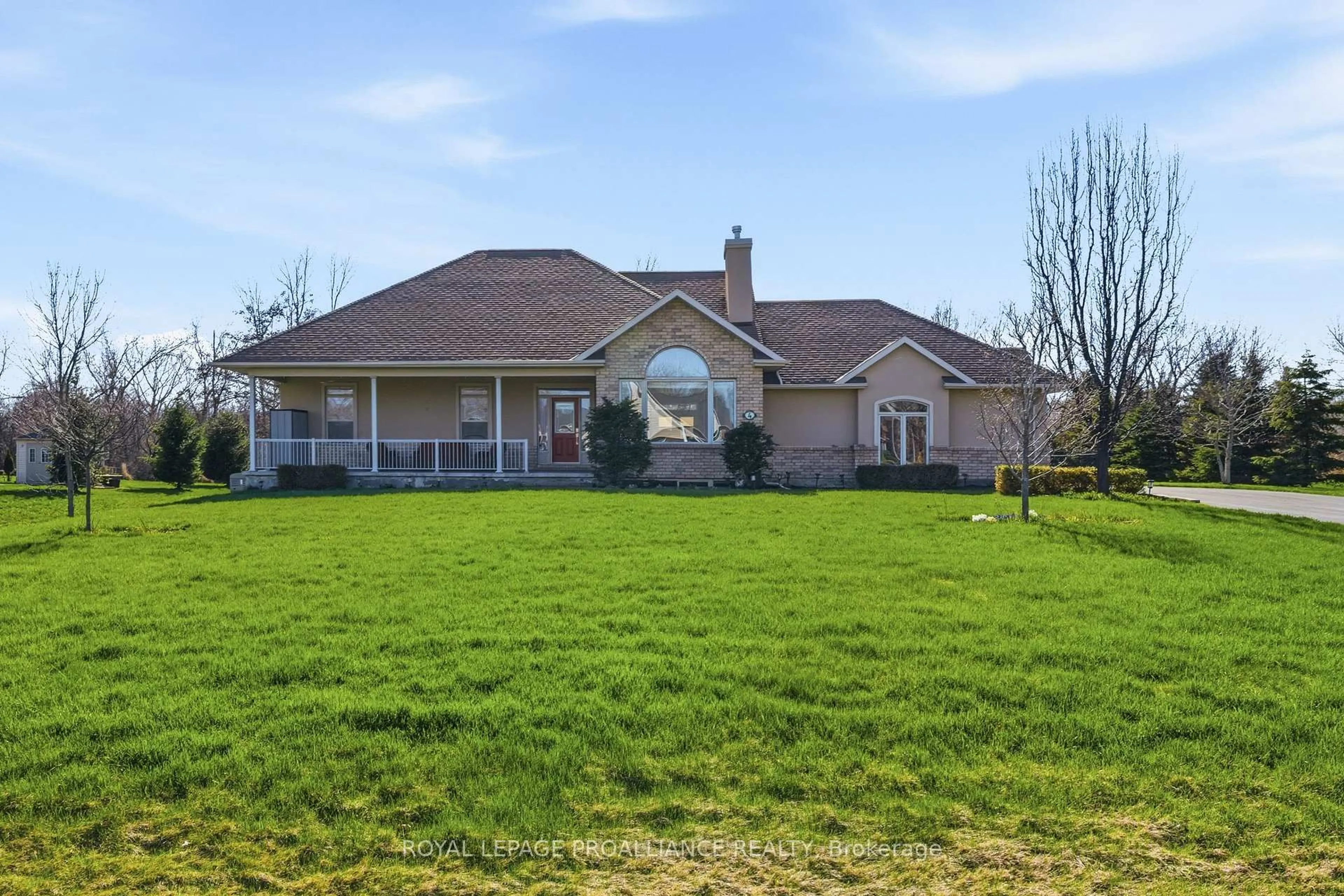 A pic from outside/outdoor area/front of a property/back of a property/a pic from drone, unknown for 4 Bayswater Rd, Quinte West Ontario K8V 5P5