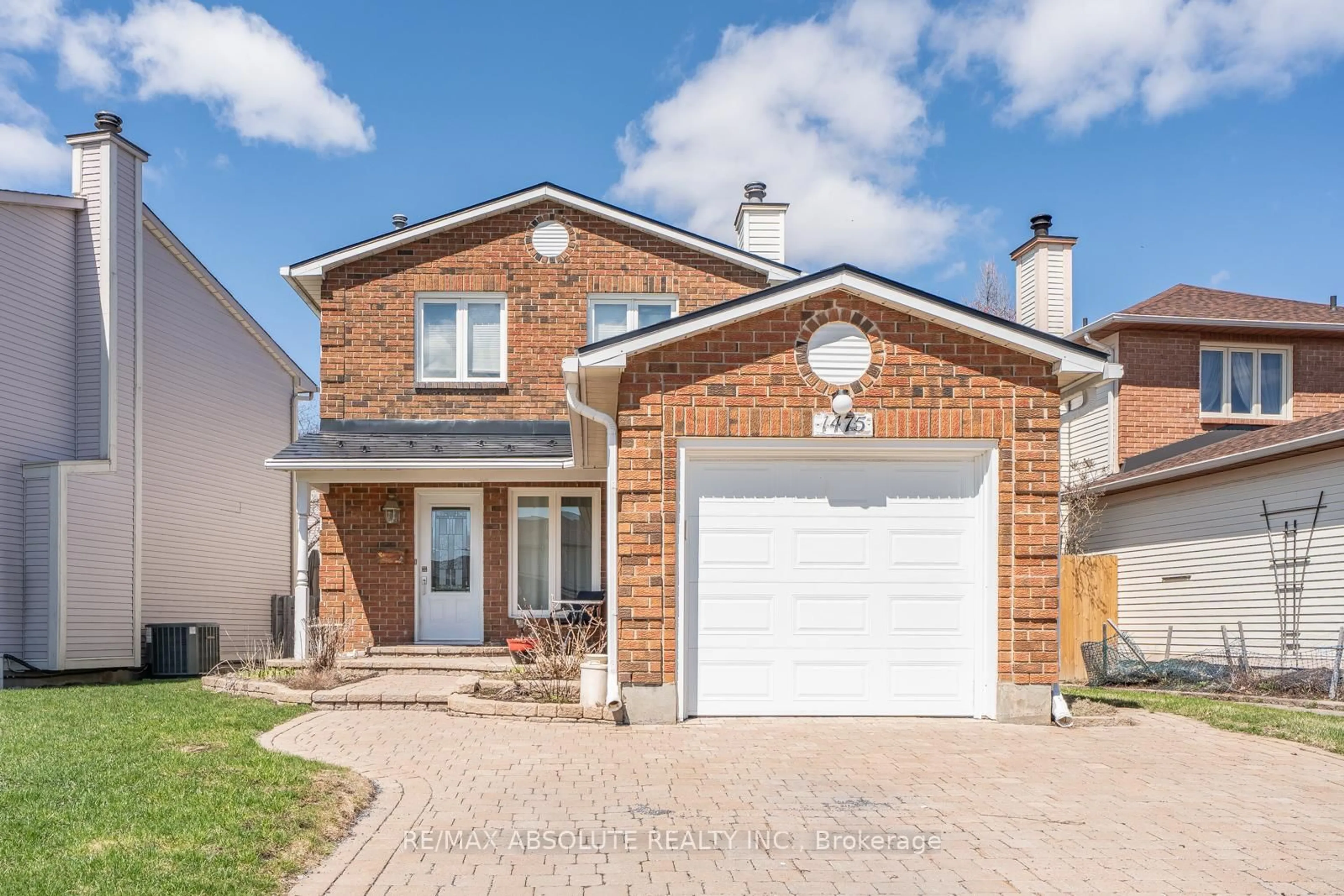 Home with brick exterior material, street for 1475 Deavy Way, Ottawa Ontario K1E 2W7