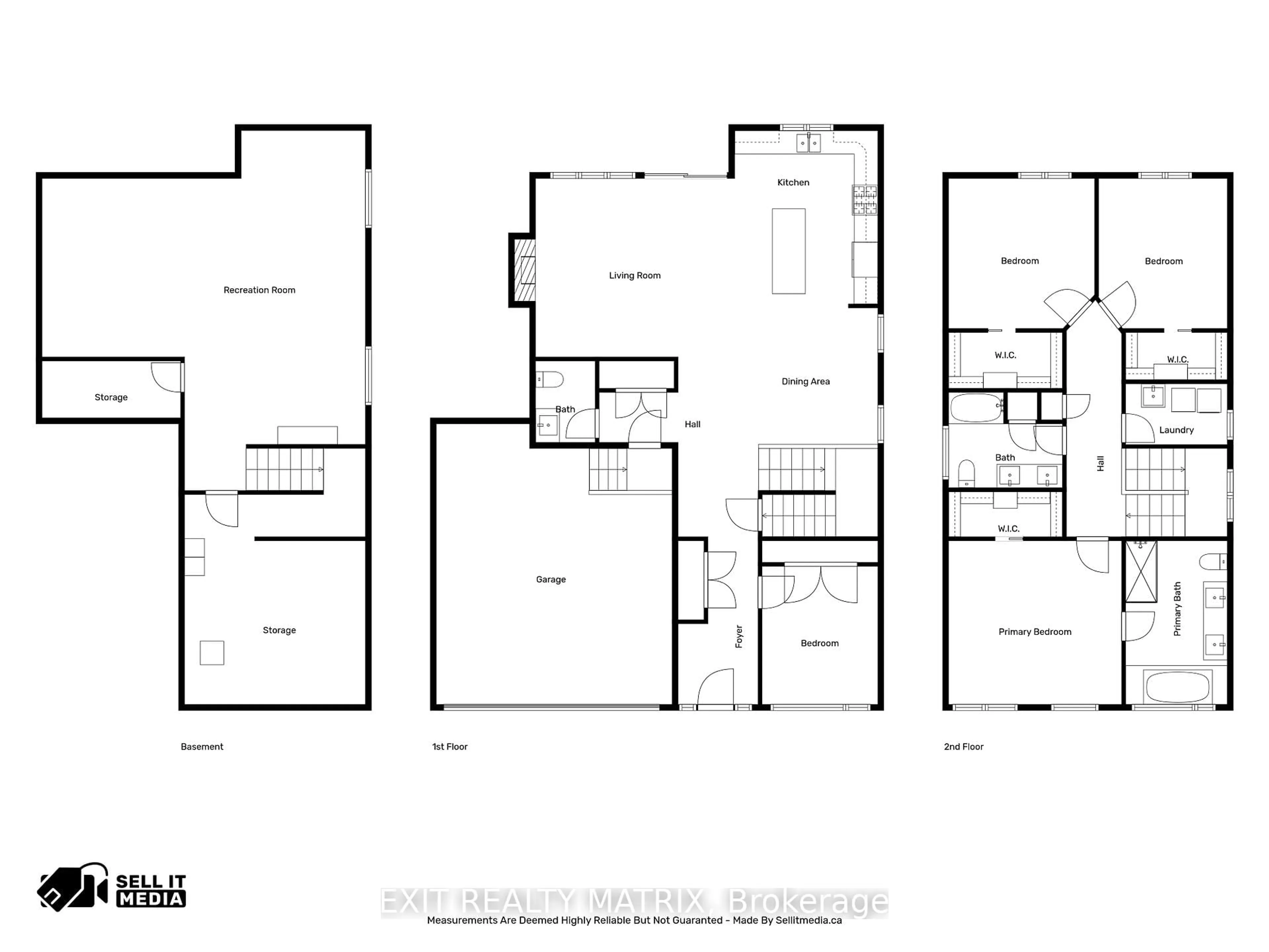Floor plan for 401 Colmar St, Russell Ontario K0A 1W0
