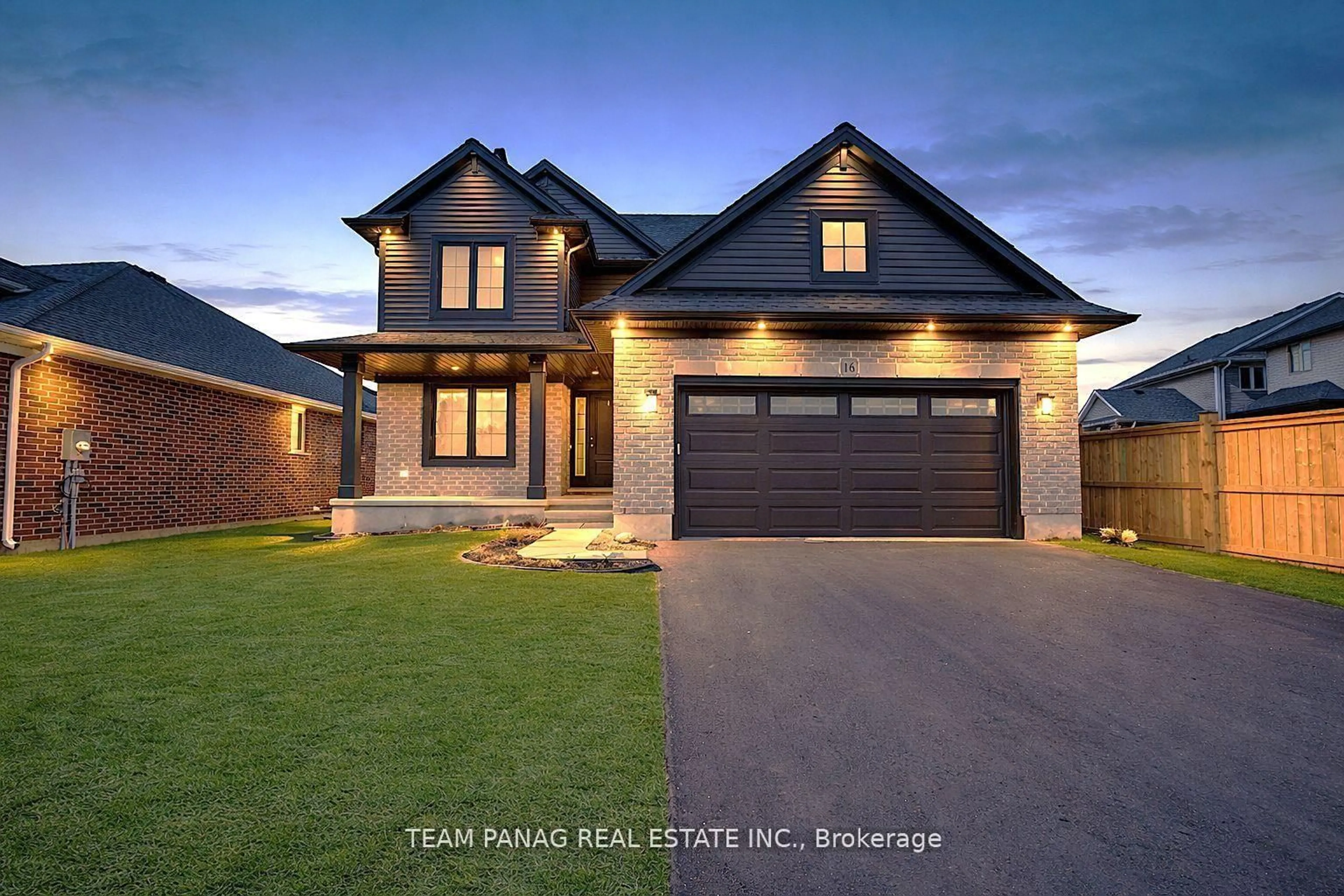 Home with brick exterior material, street for 16 Berardi Cres, South-West Oxford Ontario N0J 1N0