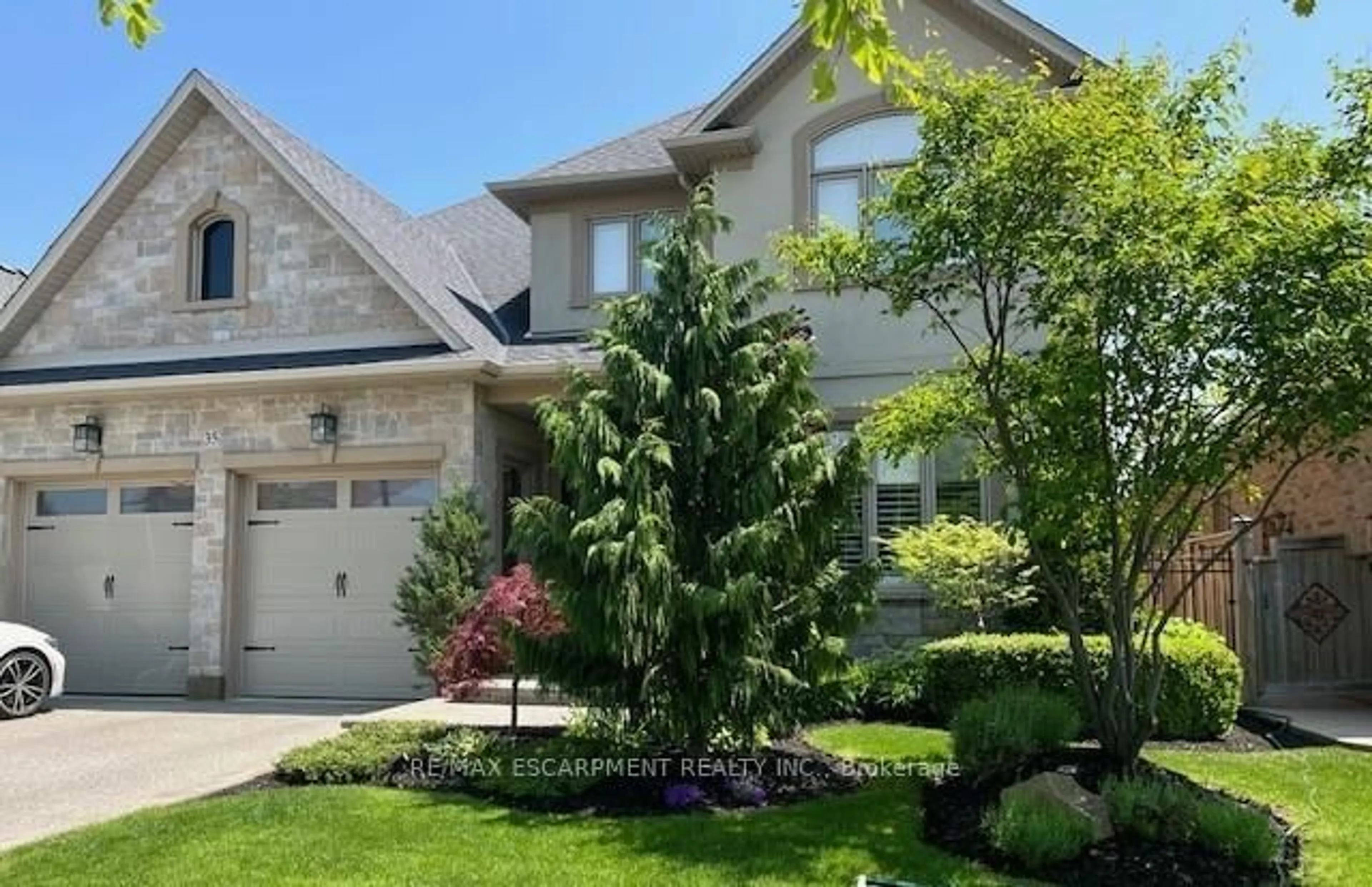 Home with brick exterior material, street for 35 Greti Dr, Hamilton Ontario L9B 0C9