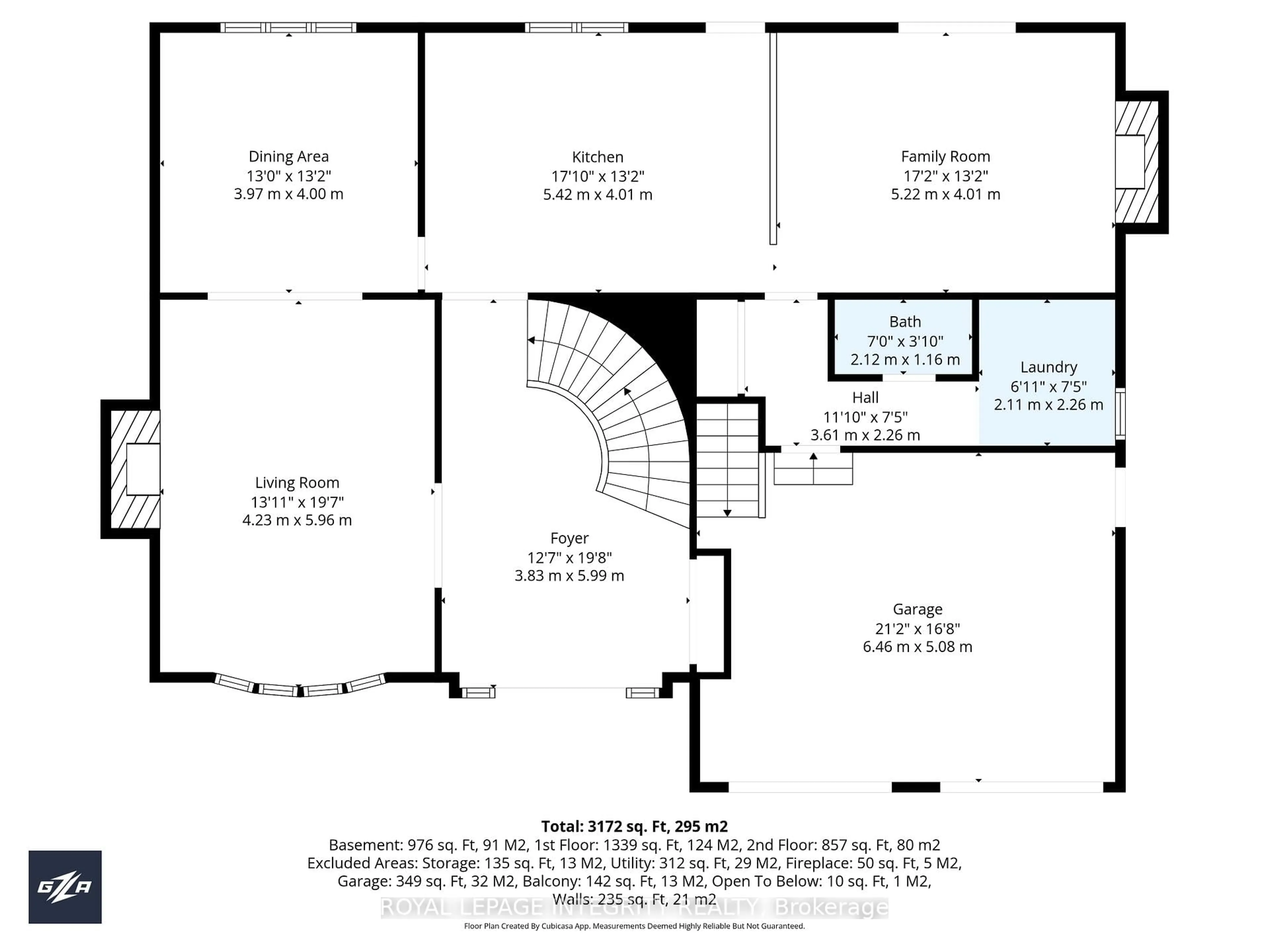Floor plan for 10 Parmalea Cres, Ottawa Ontario K2E 7J3