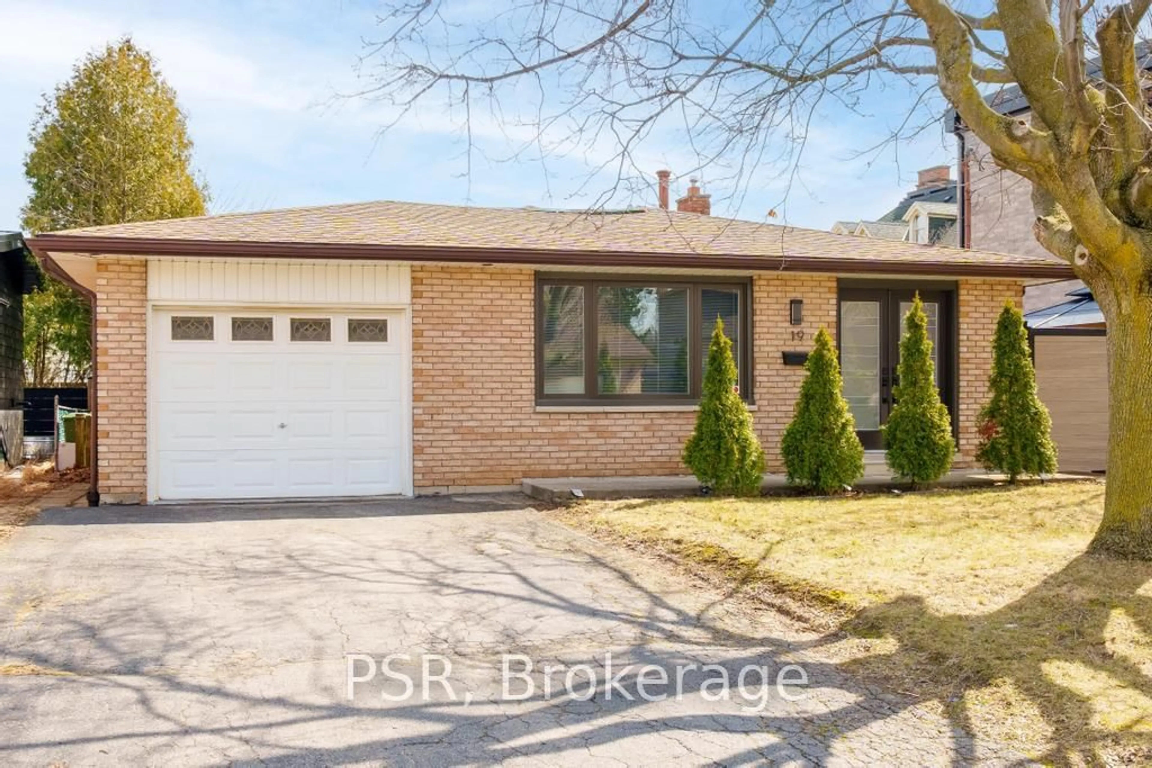 Home with brick exterior material, street for 19 Glen Forest Dr, Hamilton Ontario L8K 5V7