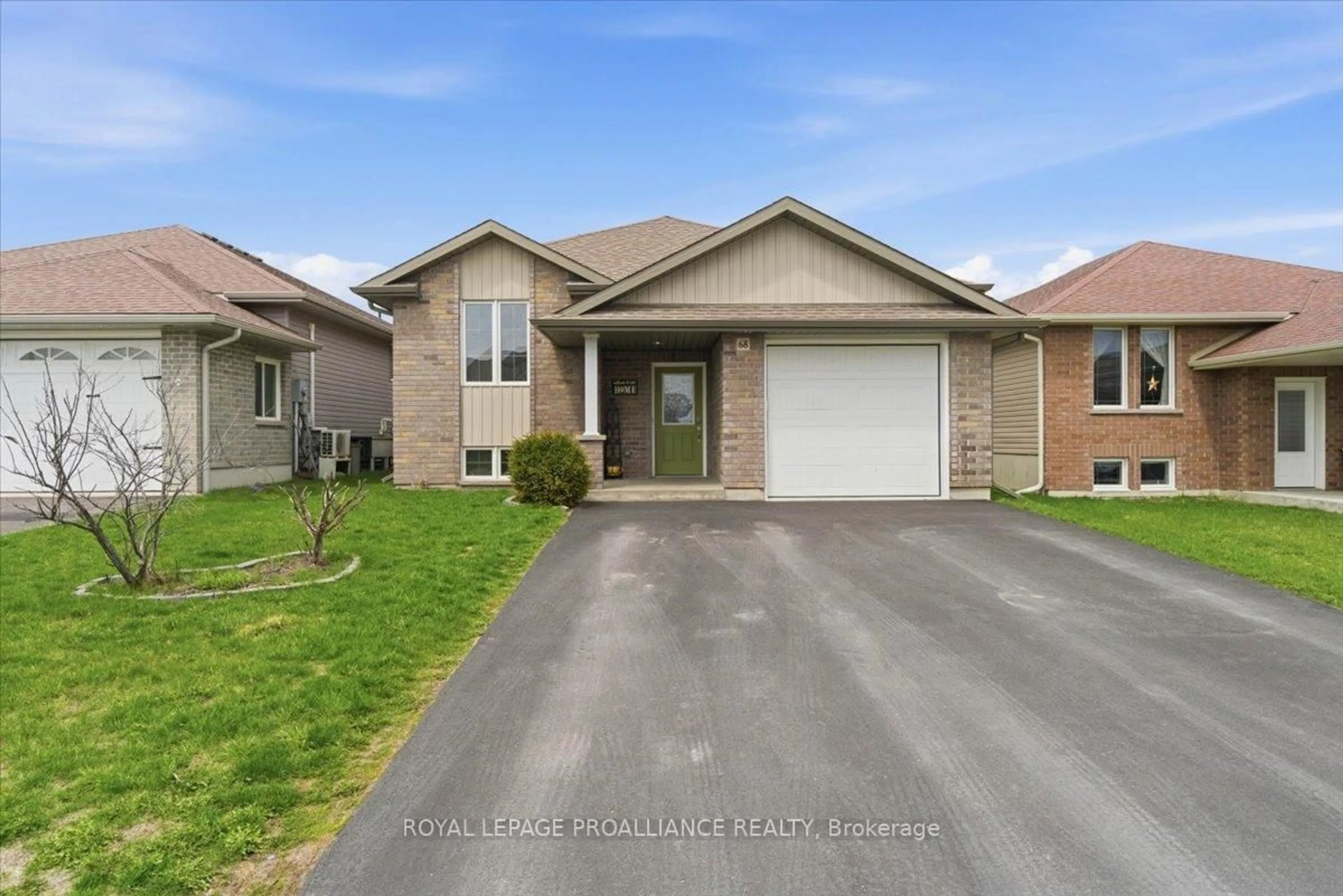 Home with brick exterior material, street for 68 Cortland Cres, Quinte West Ontario K8V 0E9