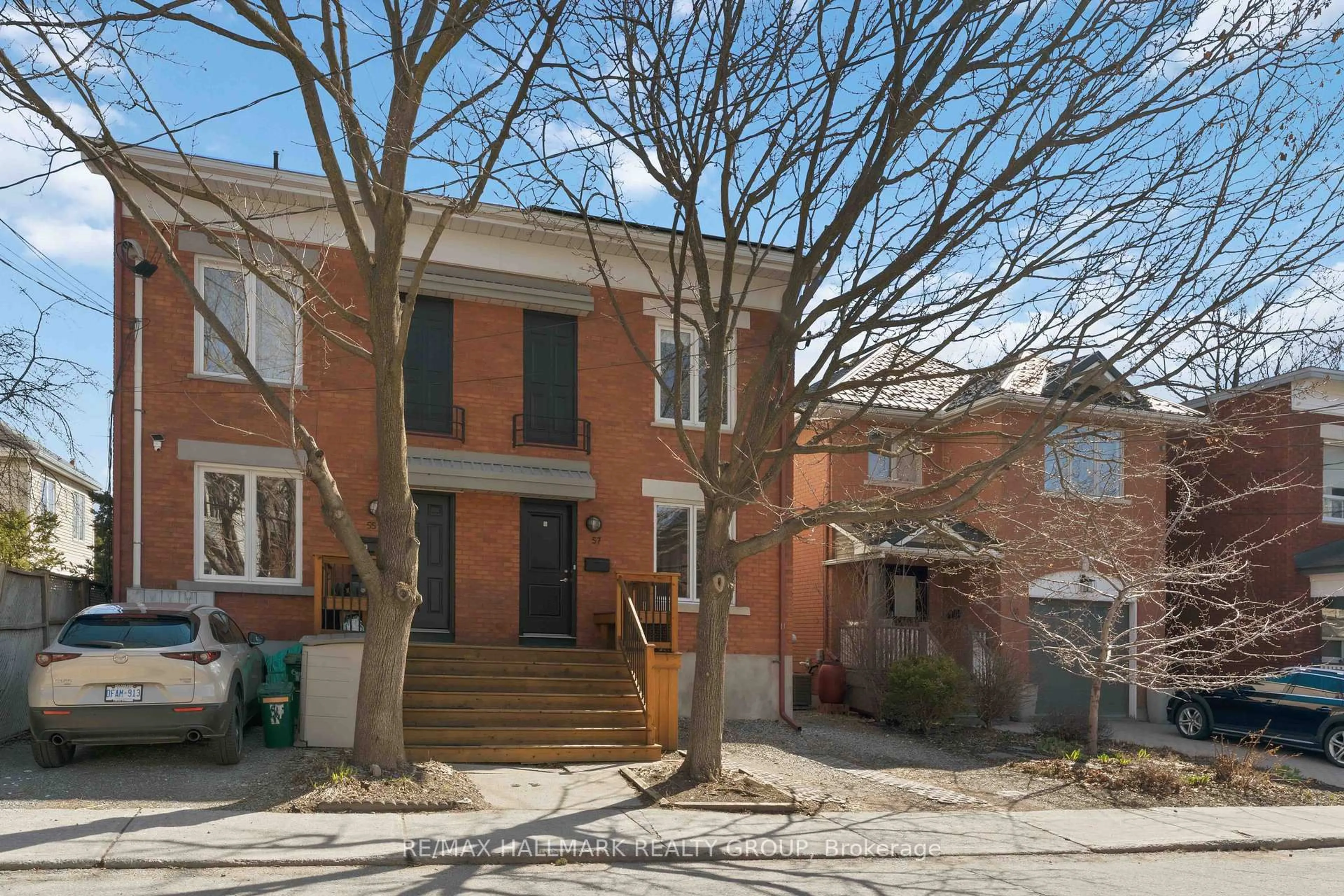 Home with brick exterior material, street for 57 Rosemere Ave, Ottawa Ontario K1S 1A5