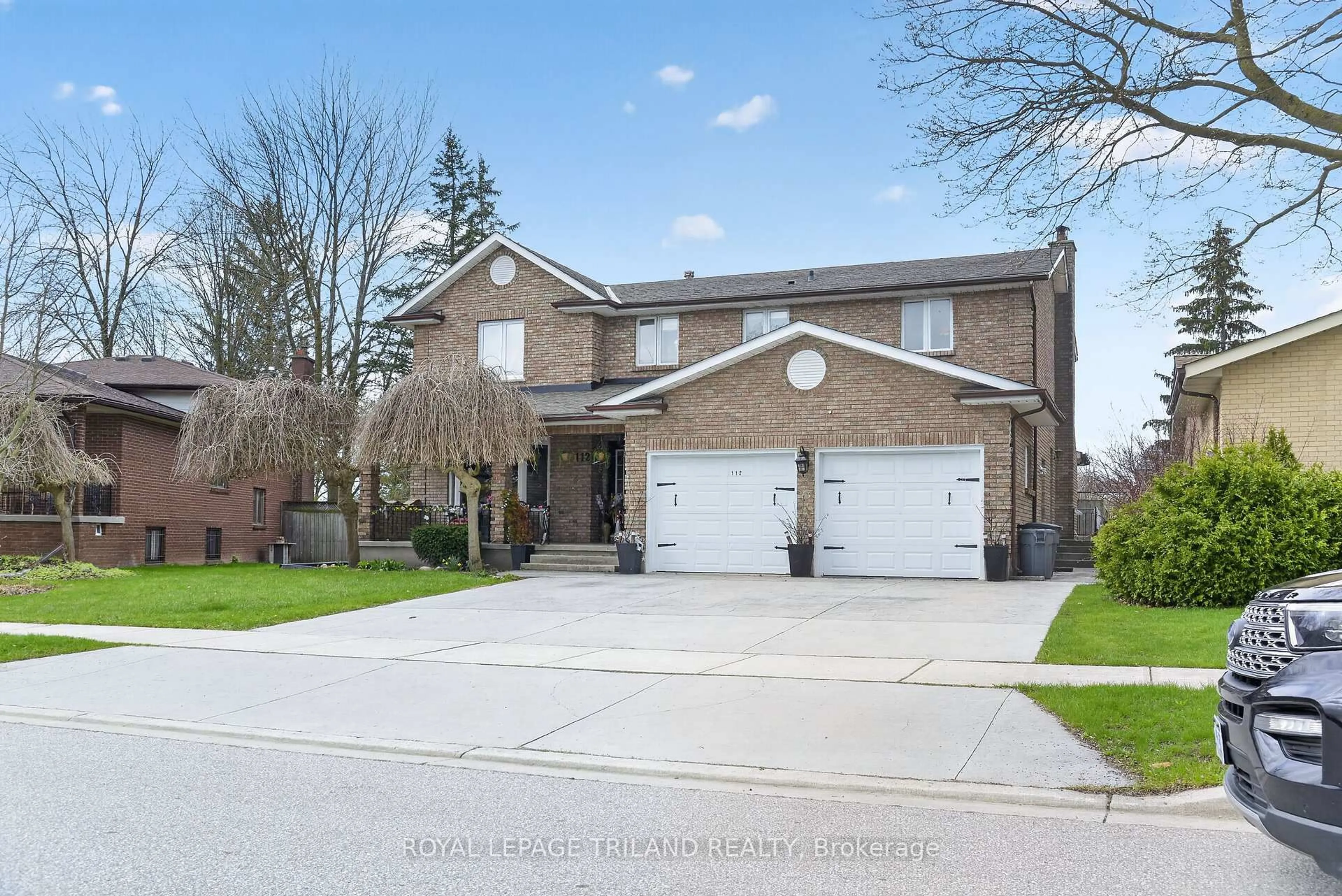 Home with brick exterior material, street for 112 Clarendon Cres, London South Ontario N5X 4N4