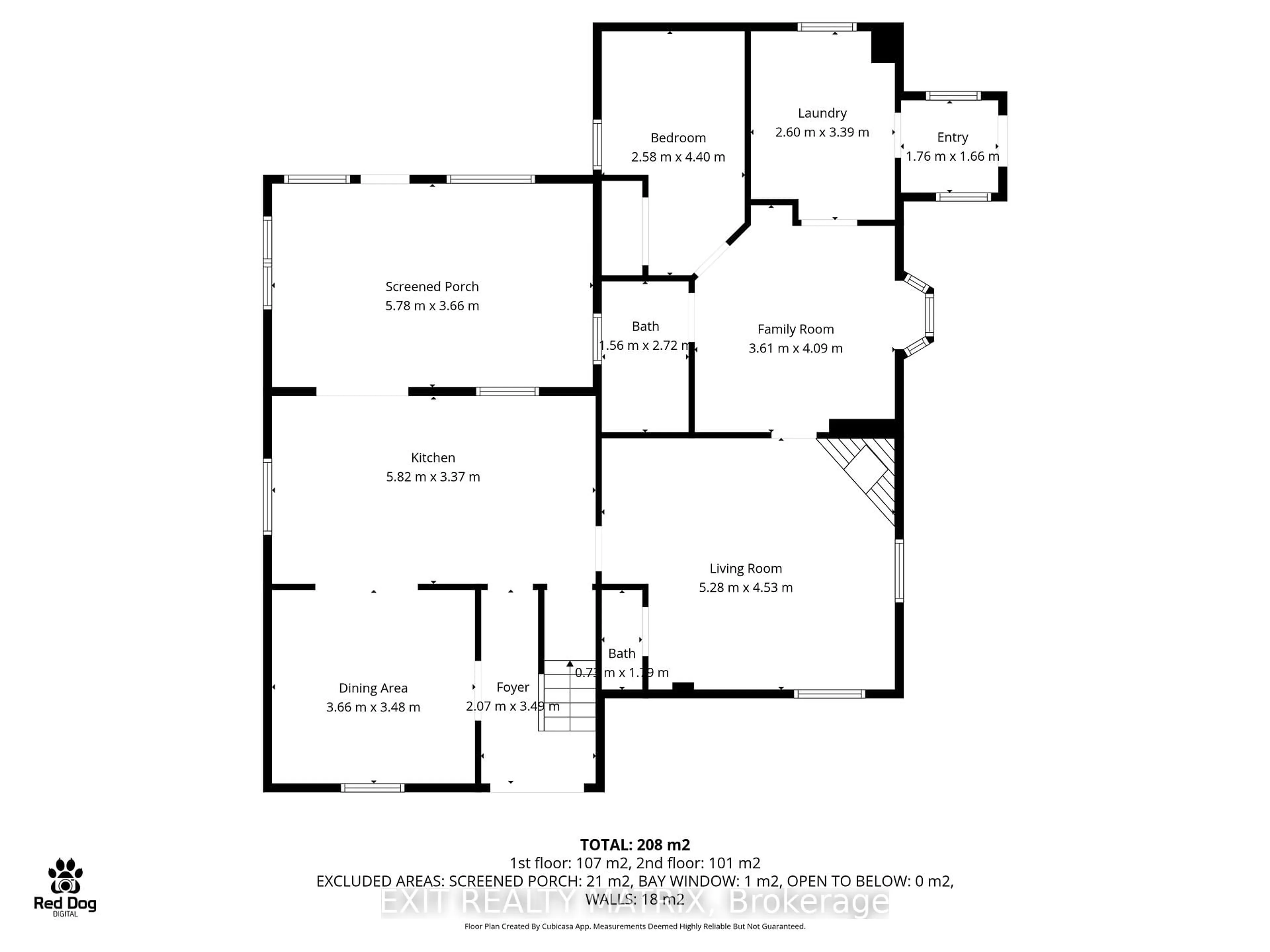 Floor plan for 44 Mill St, Russell Ontario K4R 1E1
