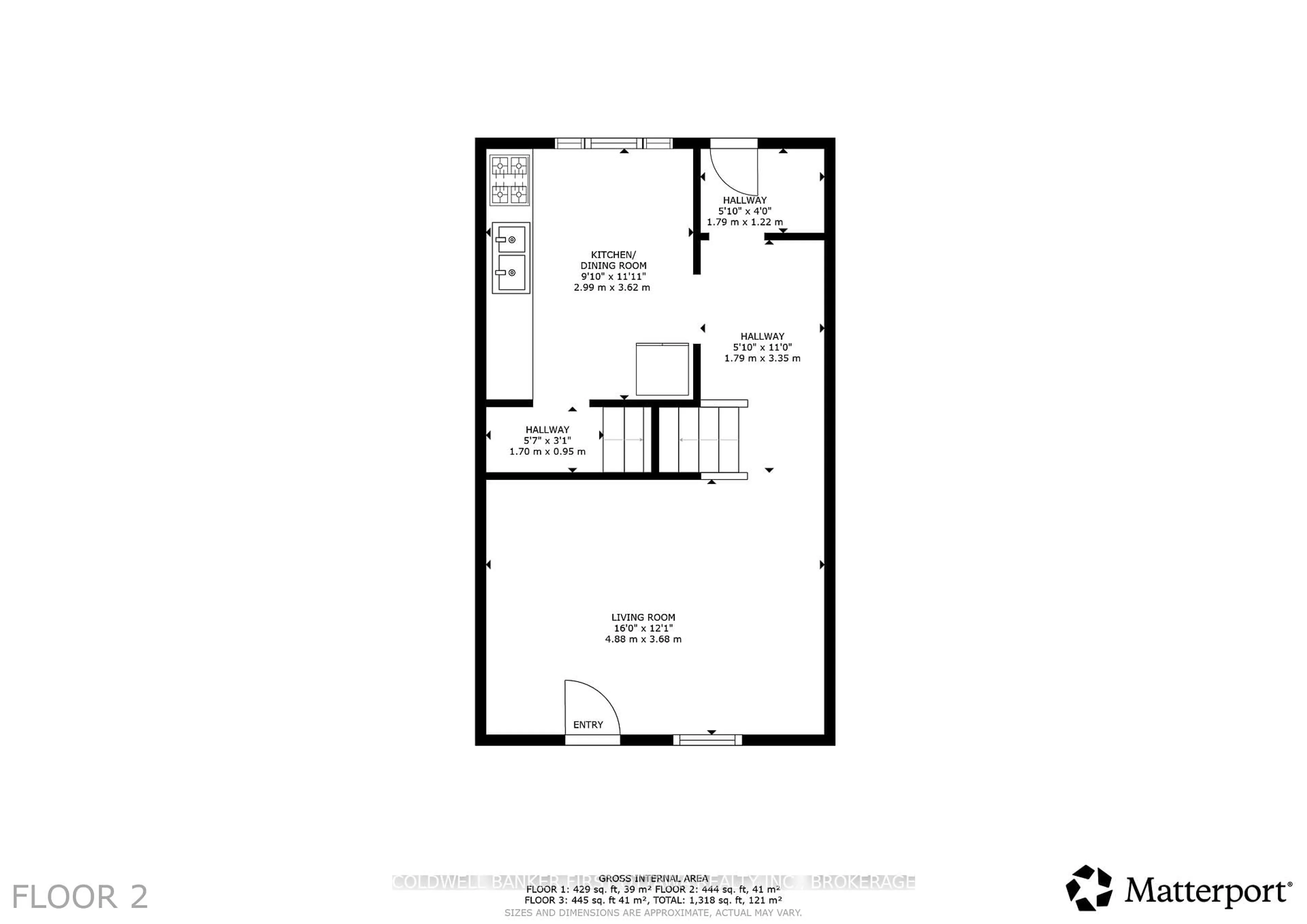 Floor plan for 258 Queen Mary Rd #36, Kingston Ontario K7M 2B2