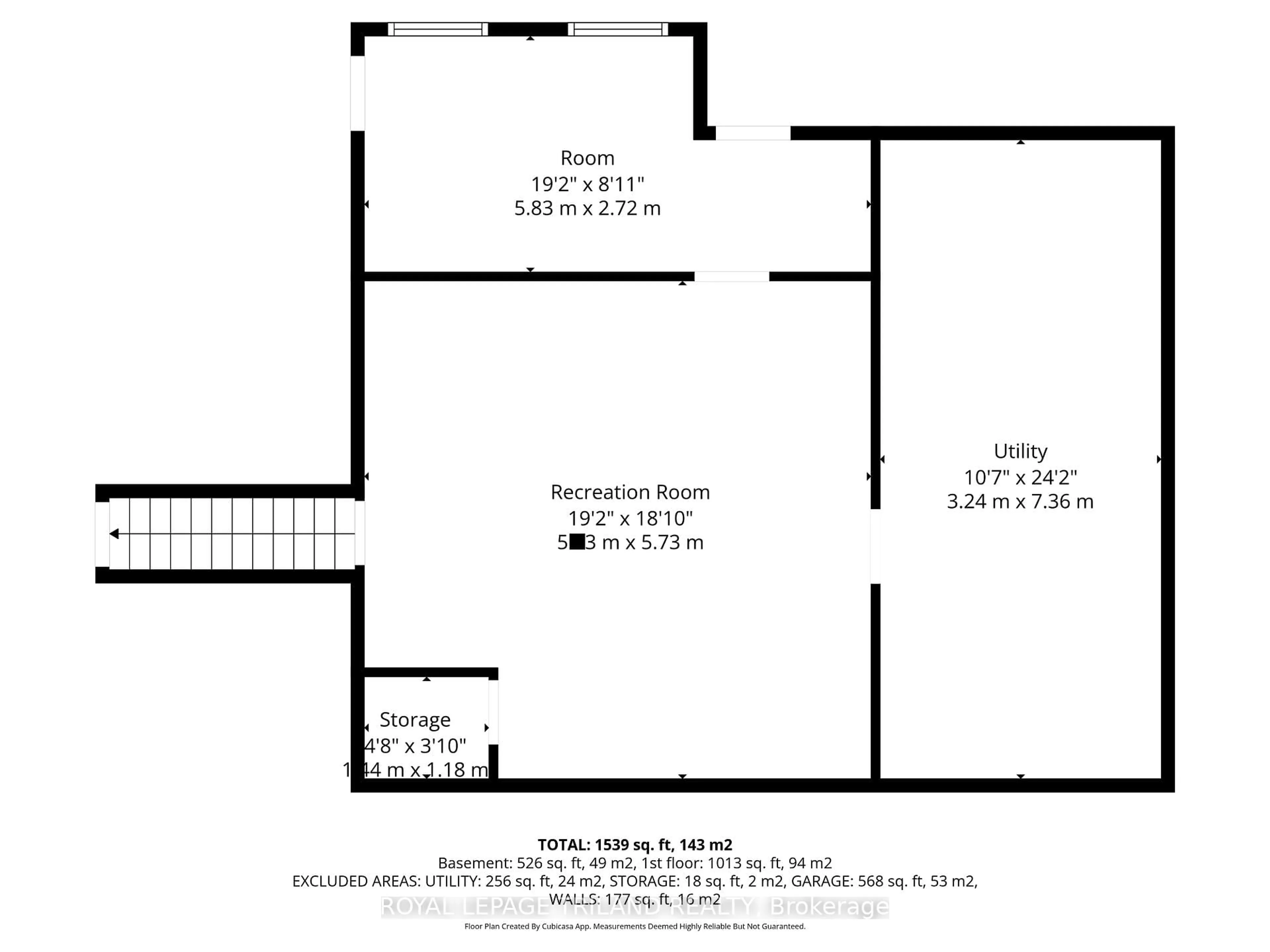 Floor plan for 3868 Hamilton Rd, Thames Centre Ontario N0L 1G2